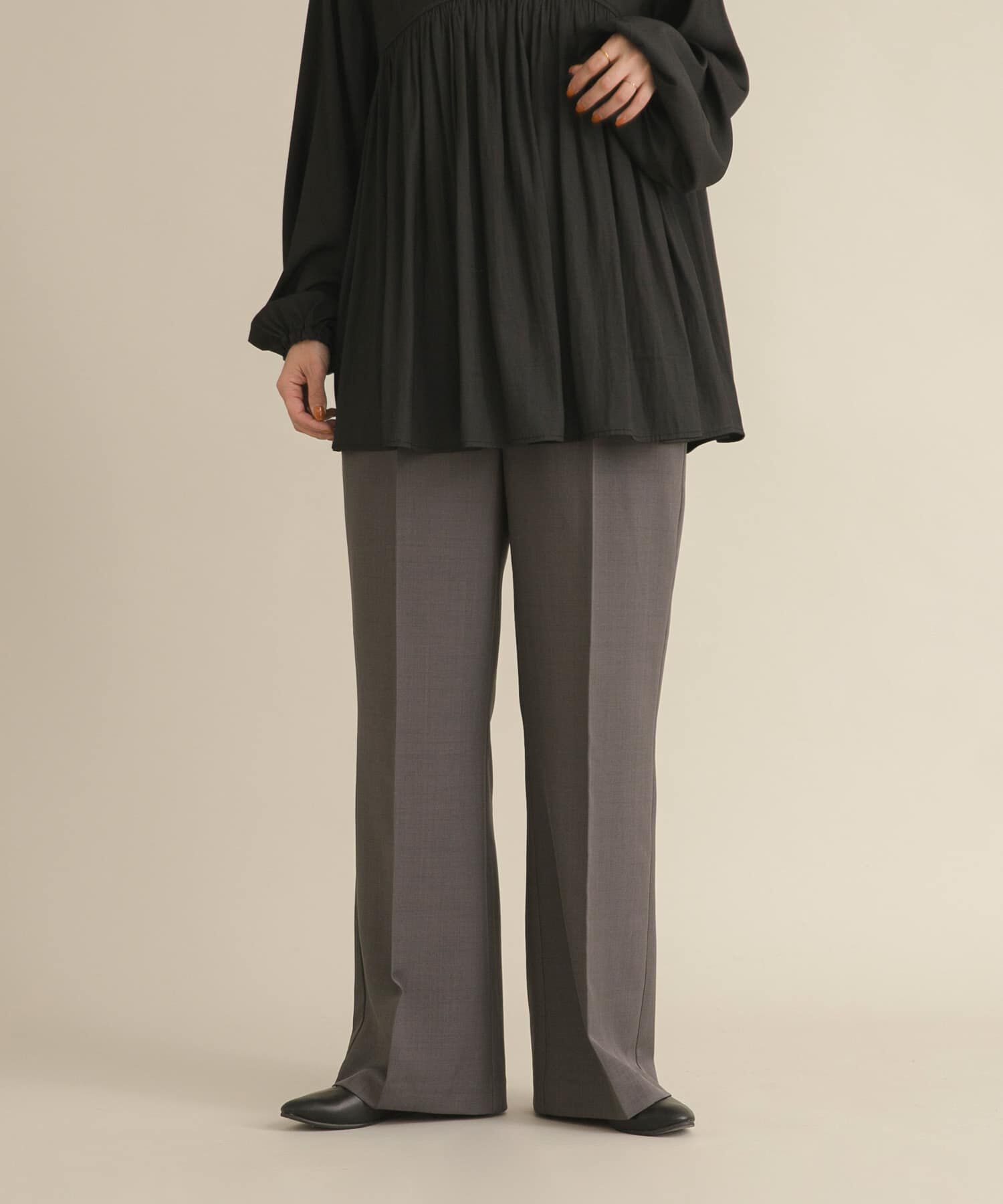 URBAN RESEARCH DOORS「『スタッフ企画』センタープレスフレアパンツ」|その他|