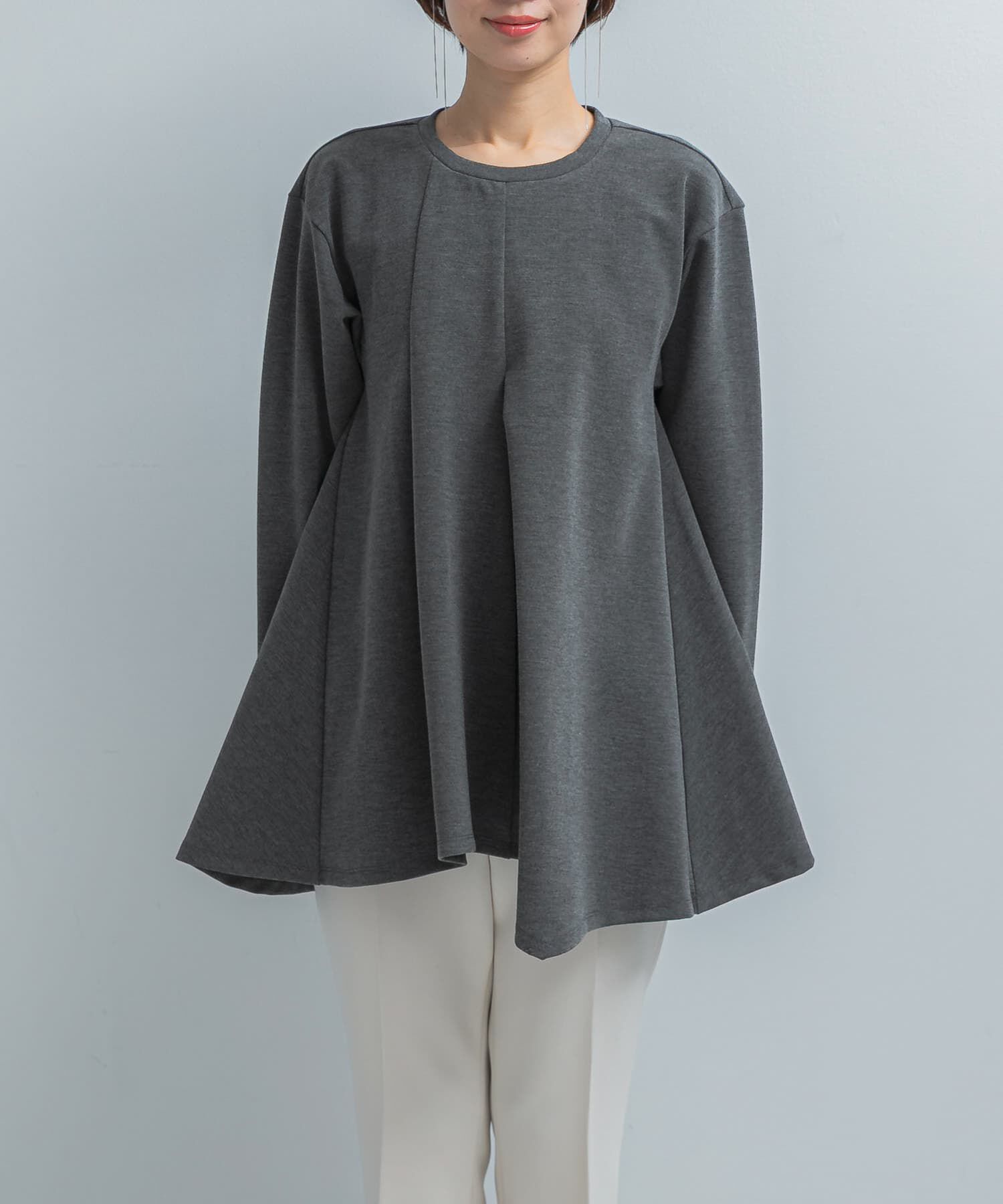 URBAN RESEARCH ROSSO「ELENDEEK　ASYME HEM LONG SL CUT AND SEWN」|Tシャツ・カットソー|