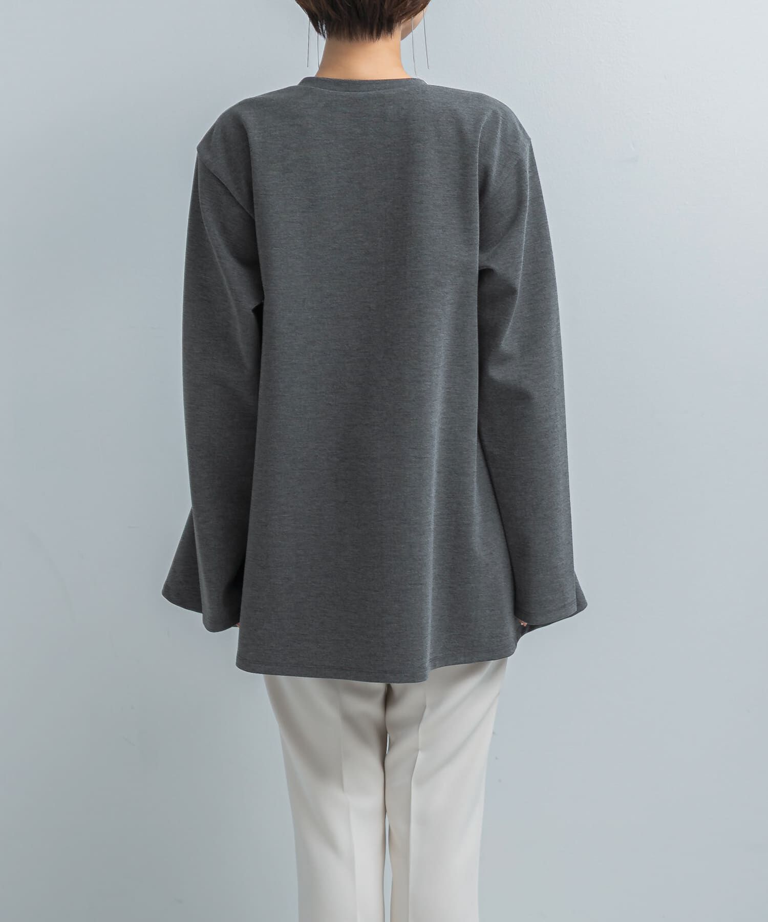 URBAN RESEARCH ROSSO「ELENDEEK　ASYME HEM LONG SL CUT AND SEWN」|Tシャツ・カットソー|