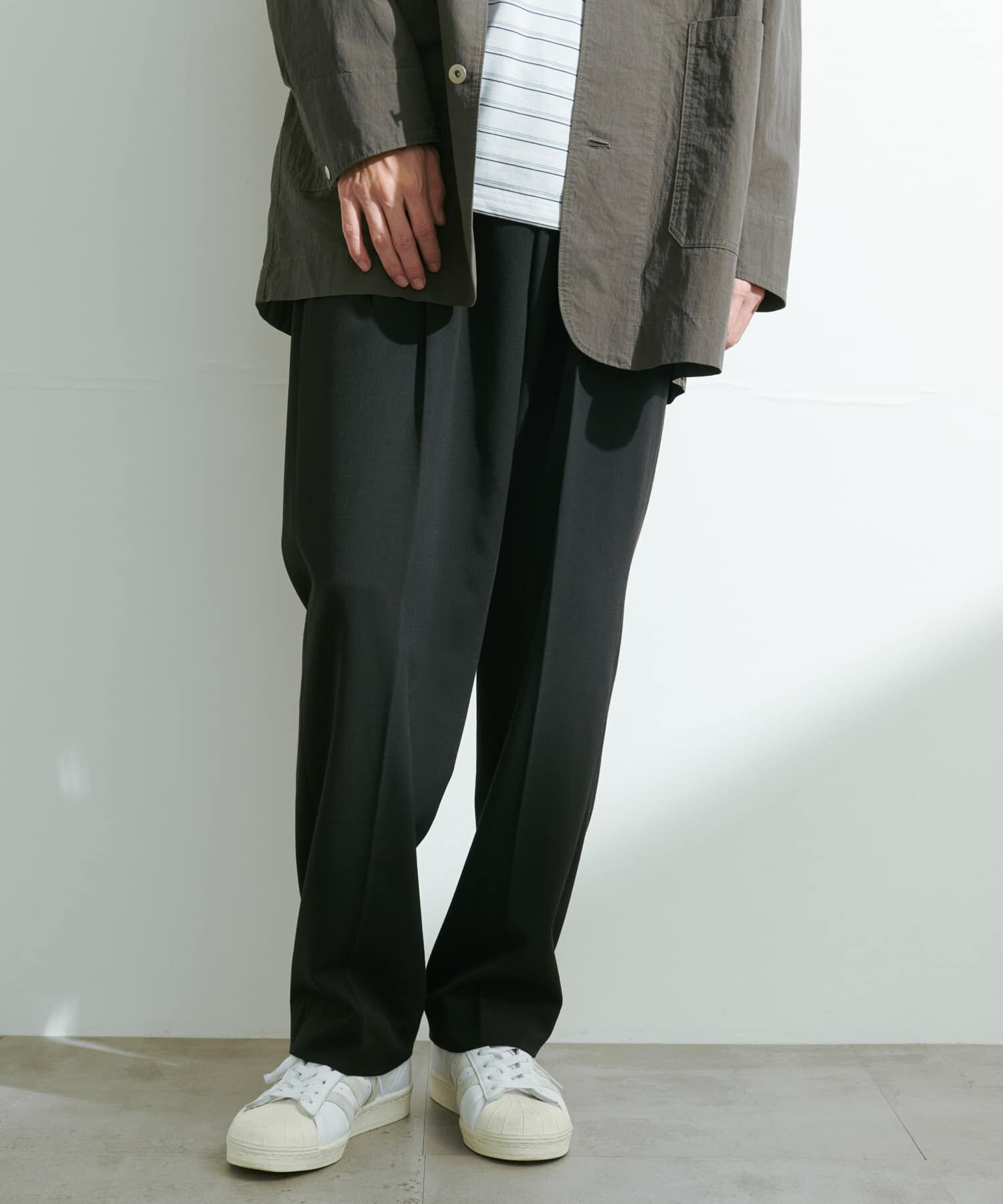 URBAN RESEARCH DOORS「『UR TECH』完声2タックワイドトラウザー」|その他|