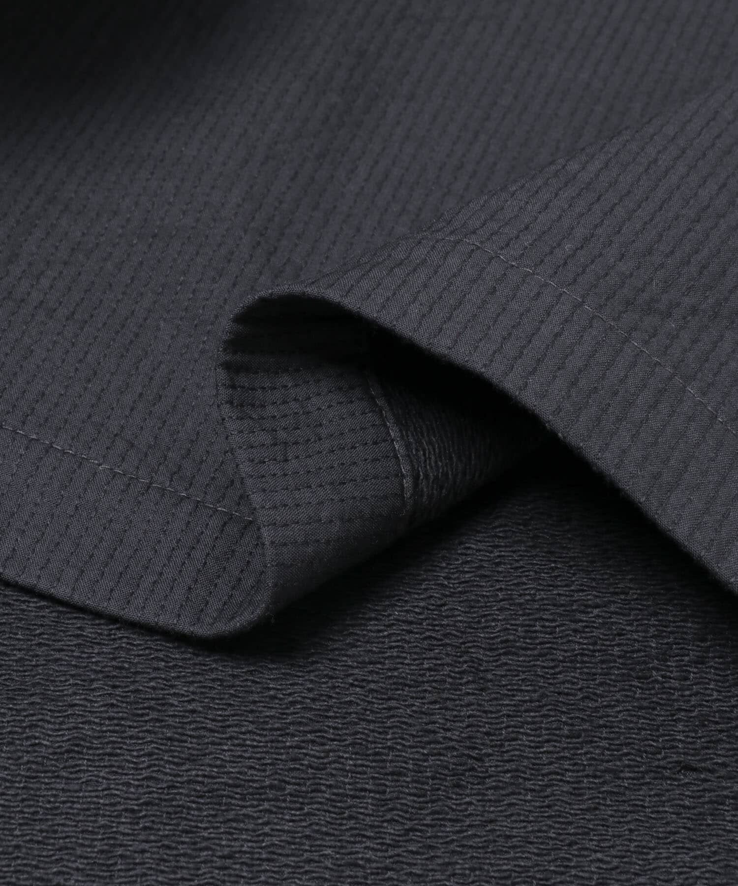 かぐれ「コットンドビージャケット」|ノーカラーコート|