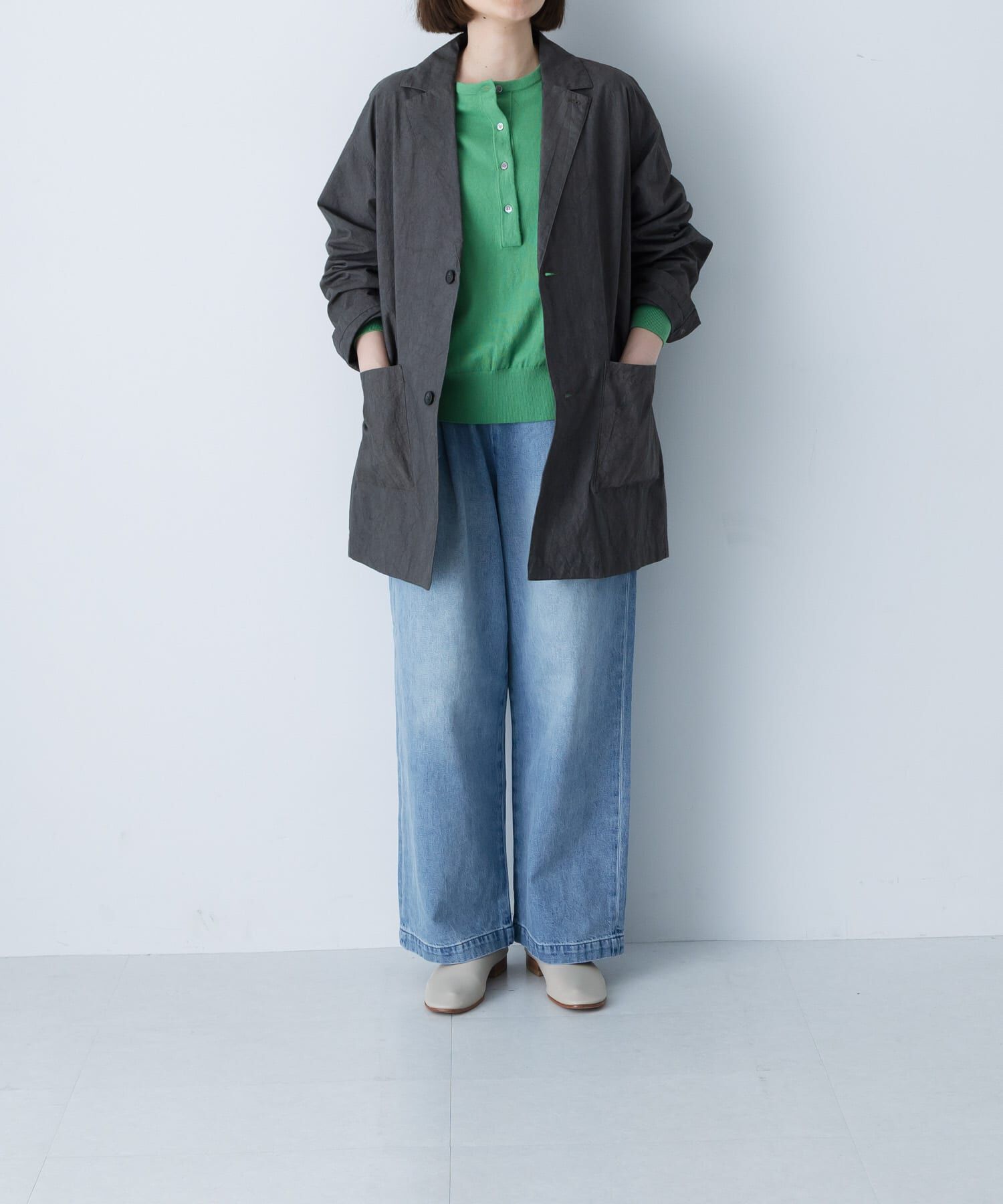 かぐれ「『ユニセックス』コットンテーラードジャケット」|その他|