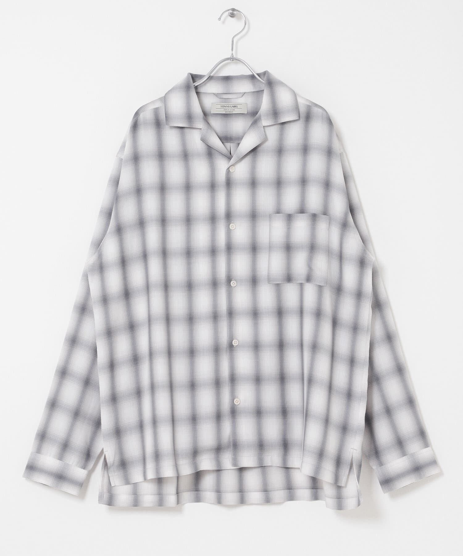 Sonny Label 「オンブレチェックロングスリーブシャツ」|シャツ・ブラウス|