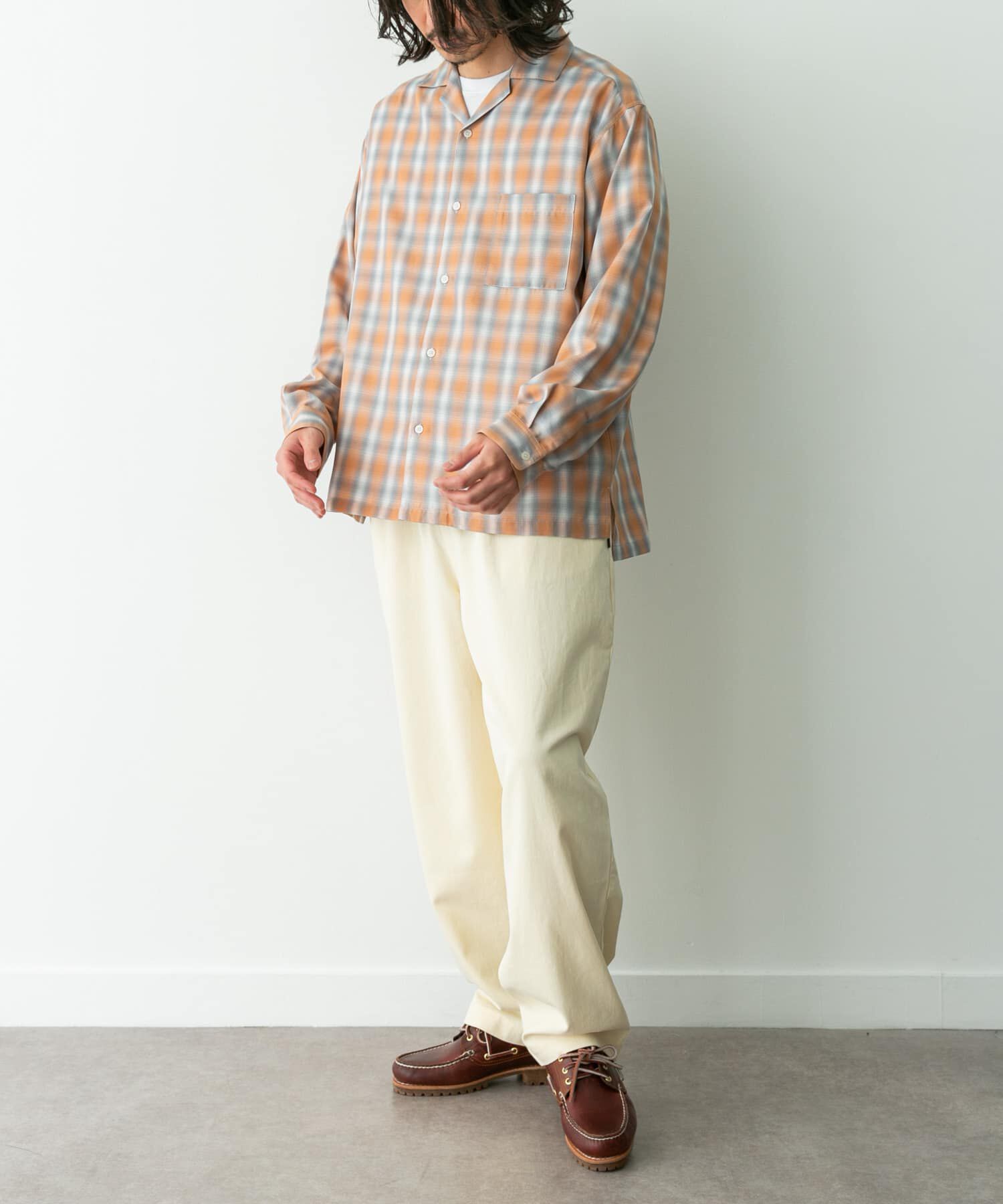 Sonny Label 「オンブレチェックロングスリーブシャツ」|シャツ・ブラウス|