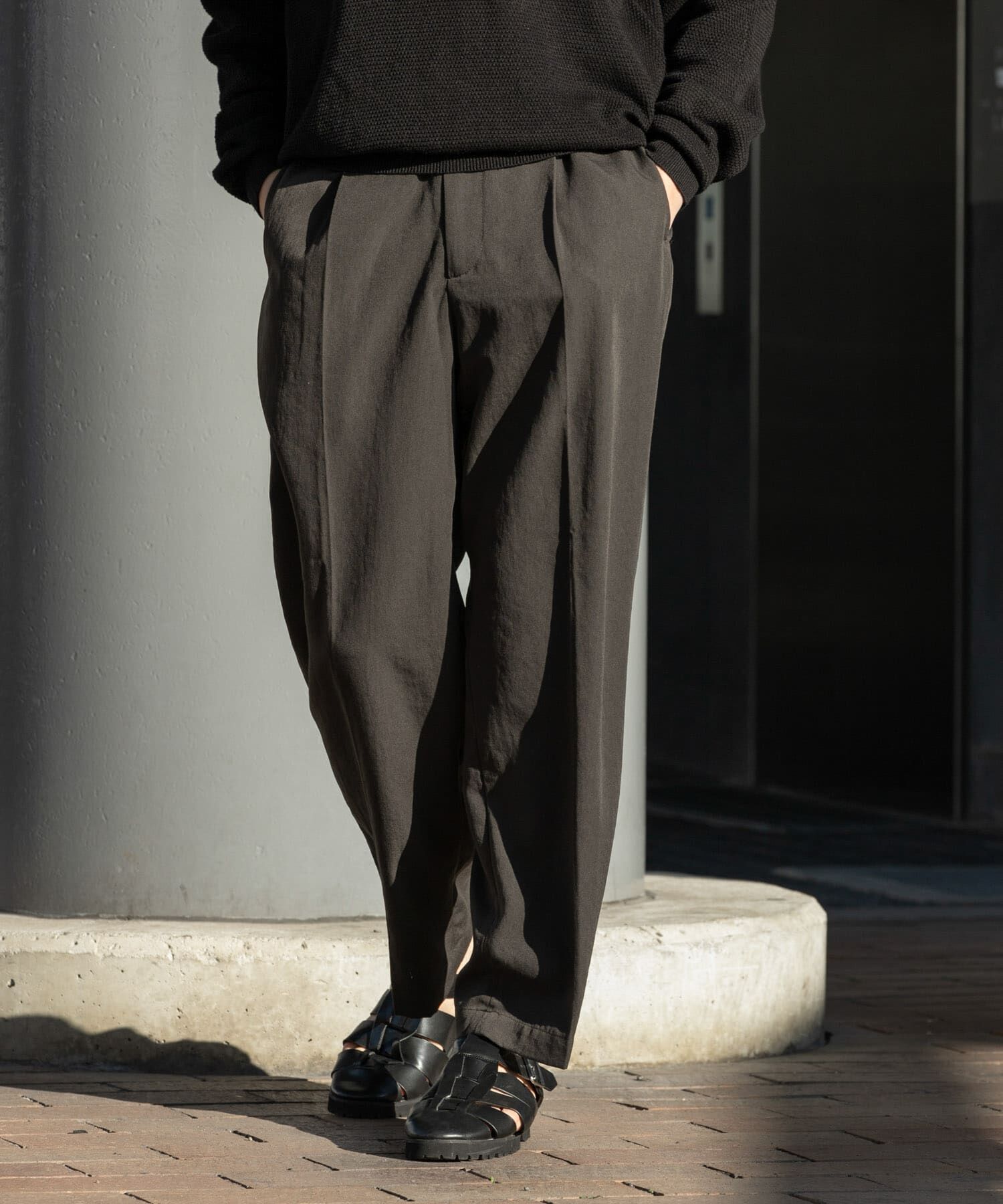 URBAN RESEARCH ROSSO「『セットアップ対応』ドライイージーワイドスラックス」|その他|