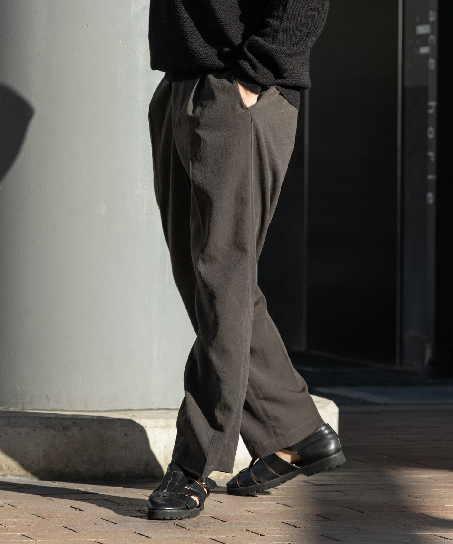 URBAN RESEARCH ROSSO「『セットアップ対応』ドライイージーワイドスラックス」|その他|