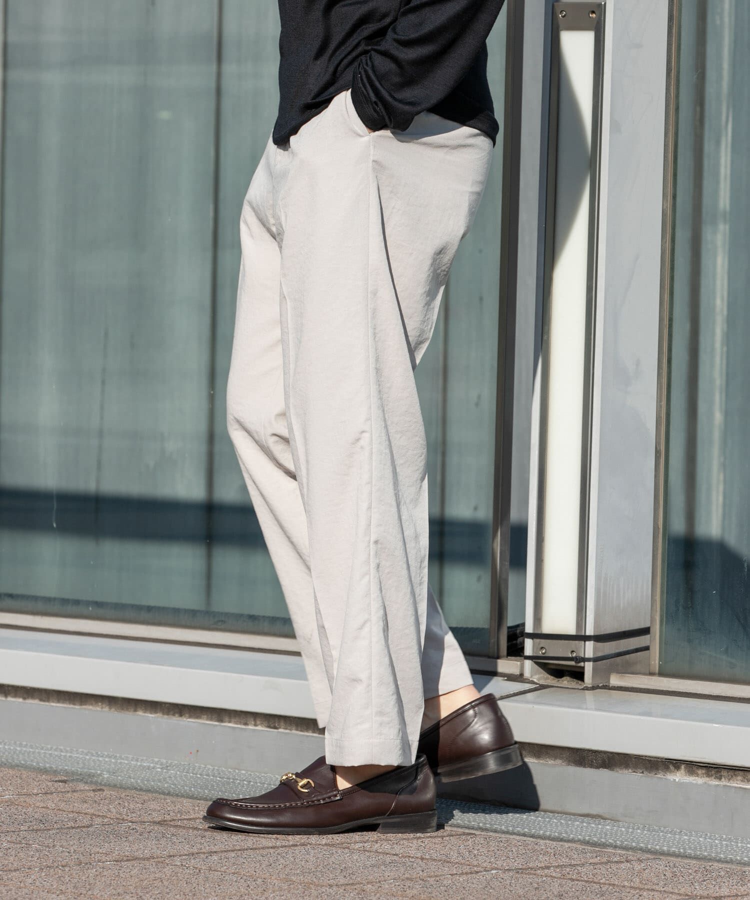 URBAN RESEARCH ROSSO「『セットアップ対応』ドライイージーワイドスラックス」|その他|