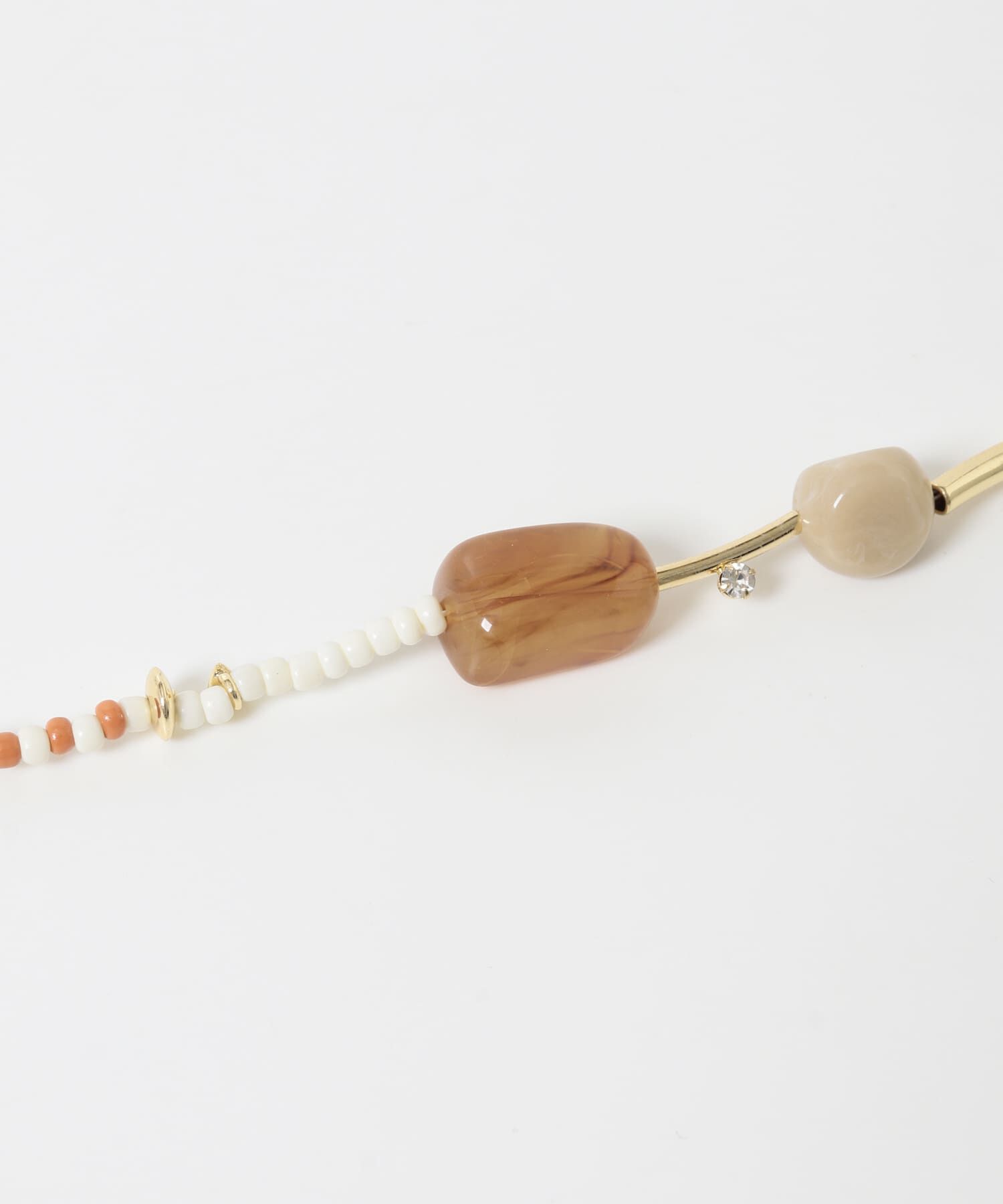 SMELLY「マルチモチーフビーズネックレス」|ネックレス|