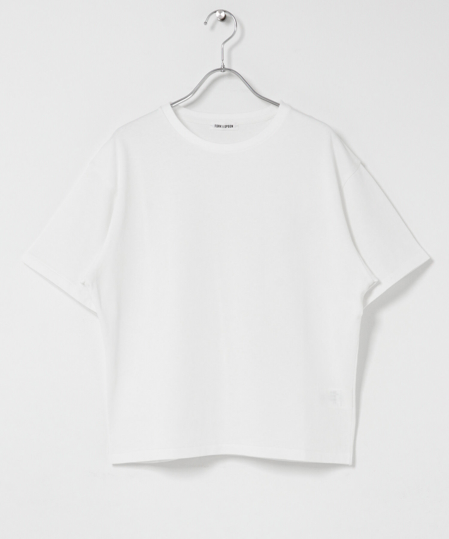 URBAN RESEARCH DOORS「FORK&SPOON　ソリッドショートスリーブTシャツ」|Tシャツ・カットソー|