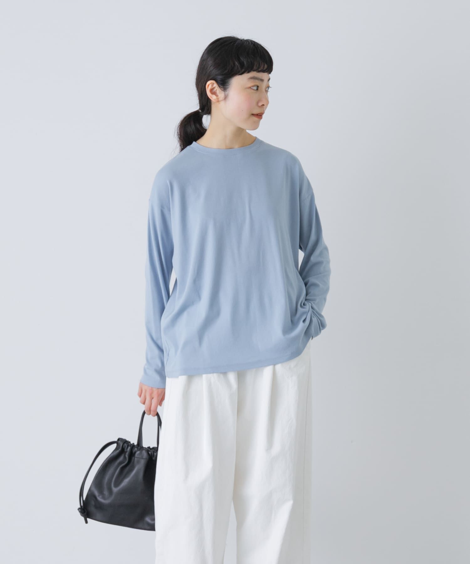 かぐれ「ドライコットンルーズカットソー」|Tシャツ・カットソー|