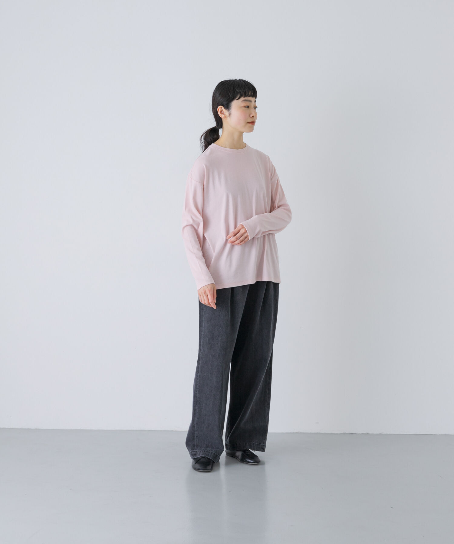 かぐれ「ドライコットンルーズカットソー」|Tシャツ・カットソー|