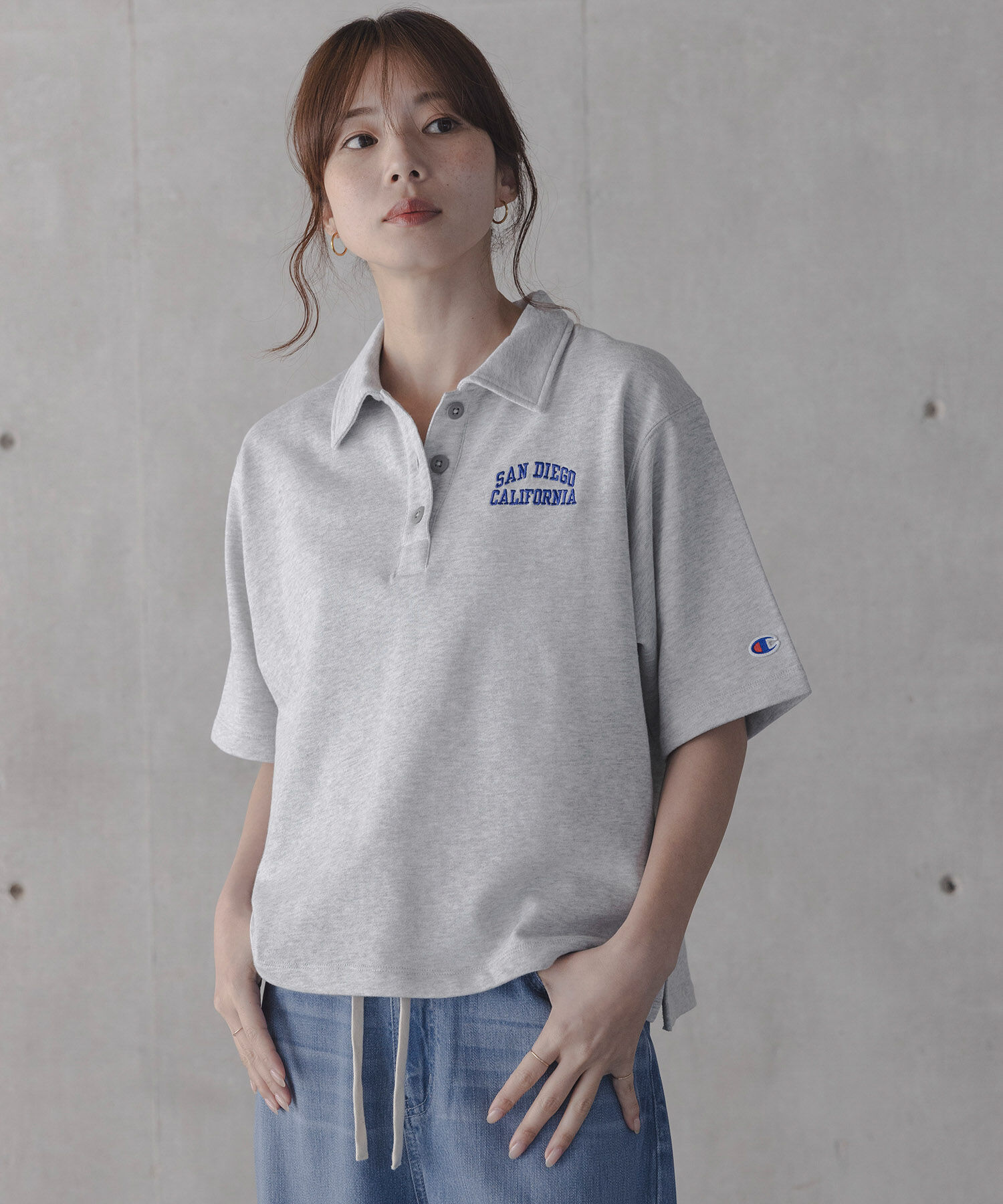 Sonny Label 「『別注』CHAMPION&times;Sonny Label　ポロシャツ」|スウェット・ジャージ|