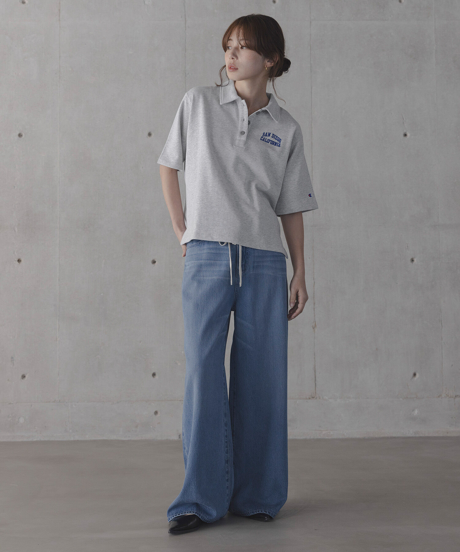 Sonny Label 「『別注』CHAMPION&times;Sonny Label　ポロシャツ」|スウェット・ジャージ|