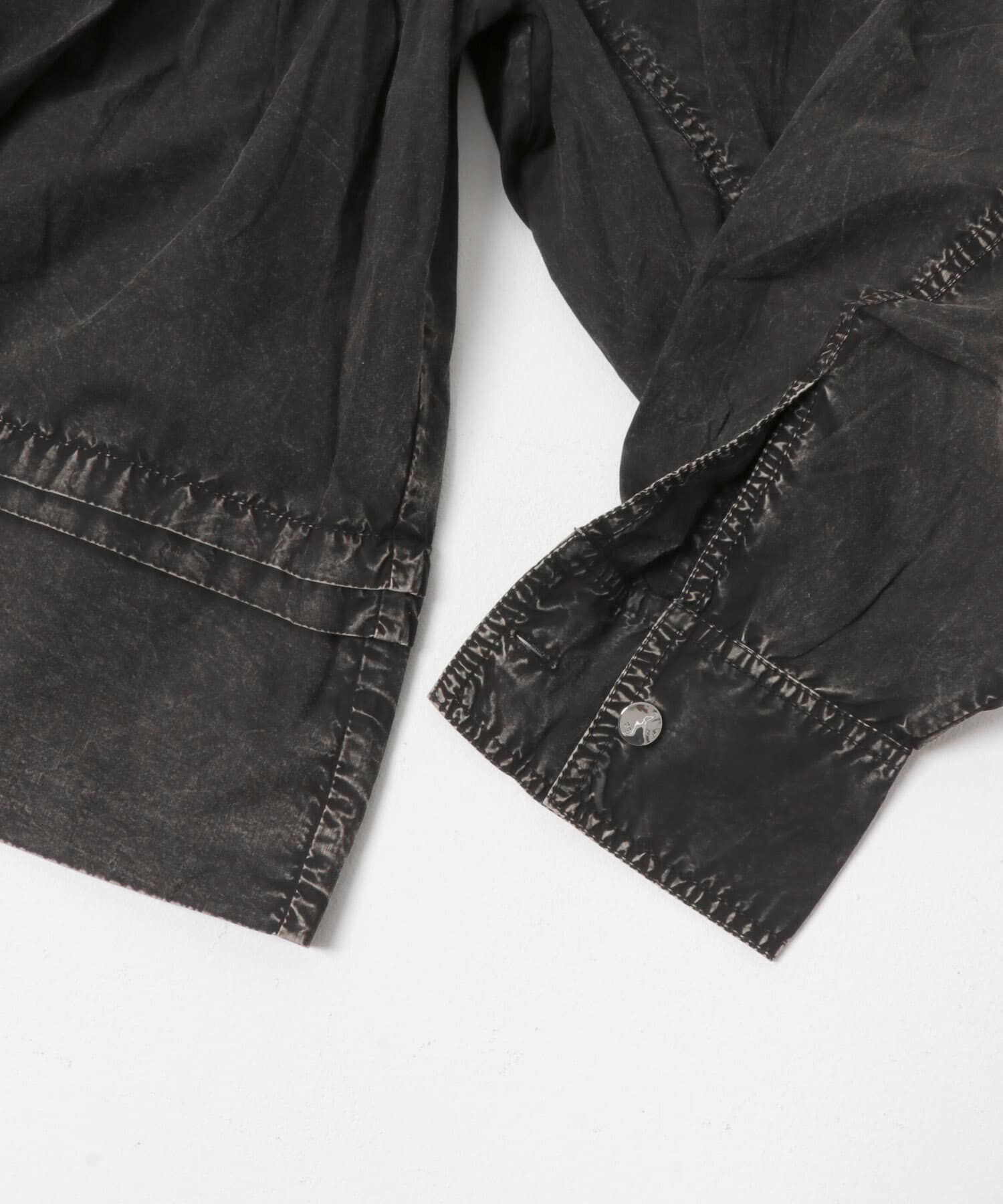 URBAN RESEARCH「GANNI　GARMENT DYED FRILL BLOUSE」|シャツ・ブラウス|