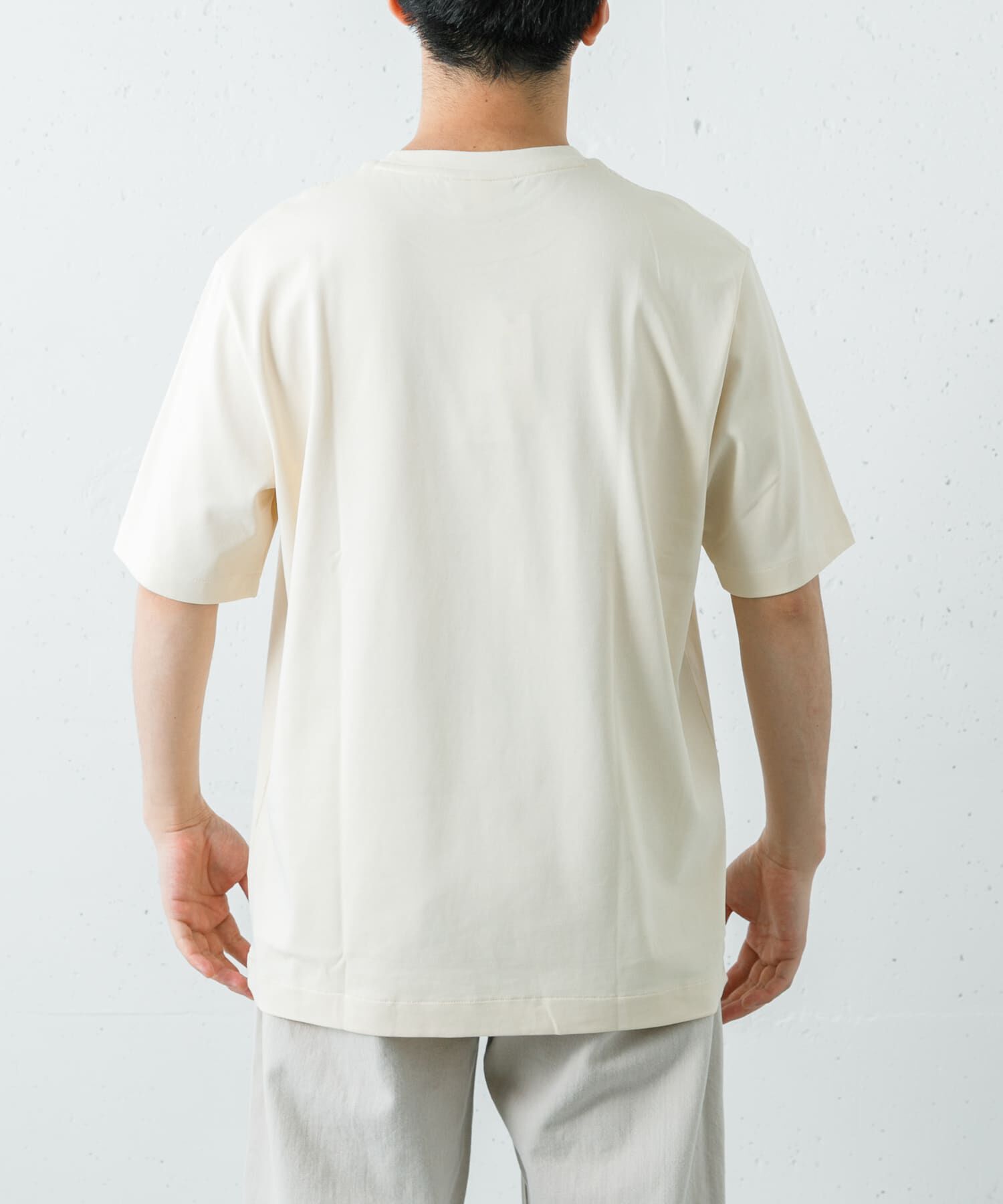 URBAN RESEARCH「LACOSTE　アウトラインクロッククルーネックTシャツ」|Tシャツ・カットソー|