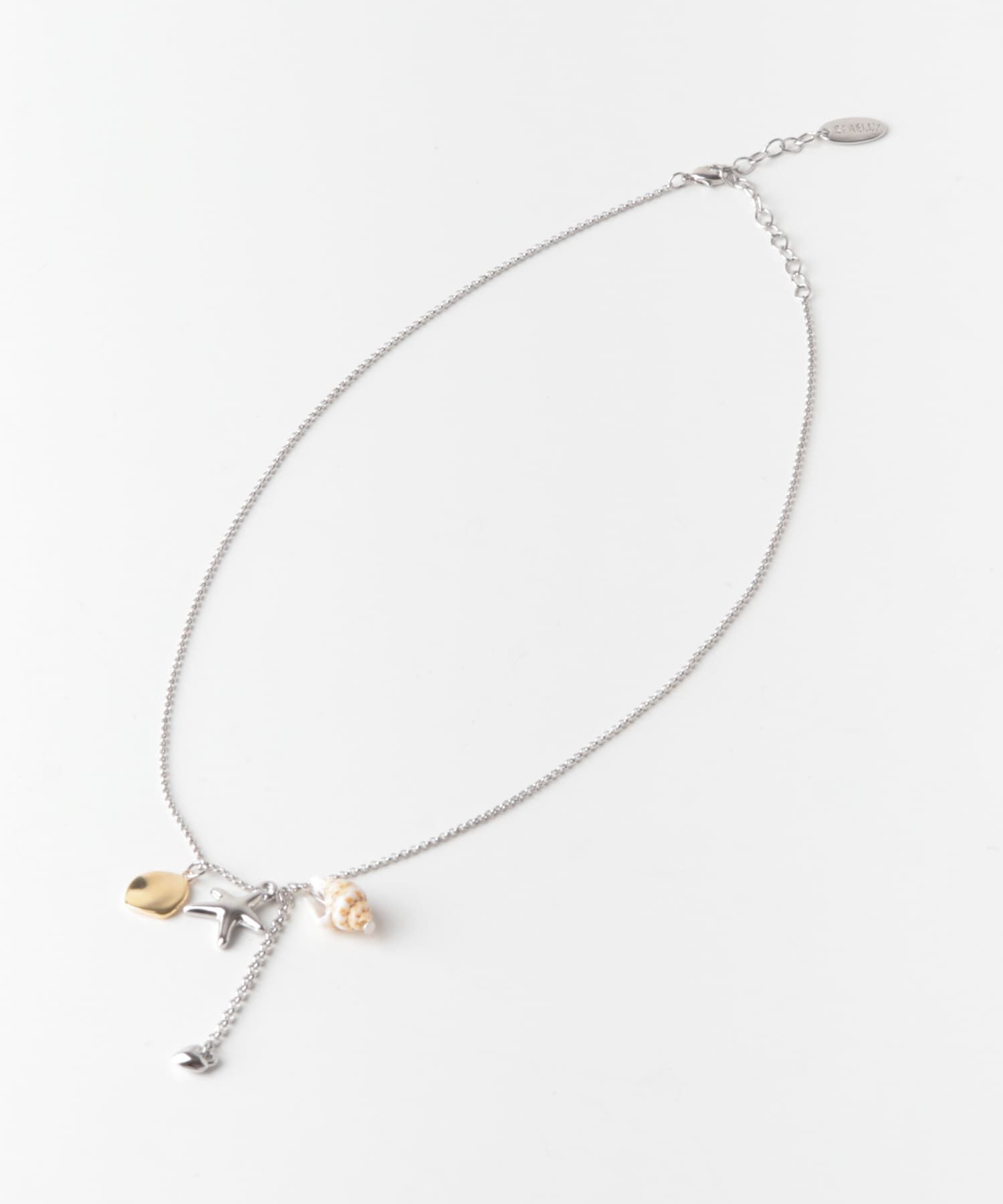 SMELLY「シェルモチーフチャームネックレス」|ネックレス|