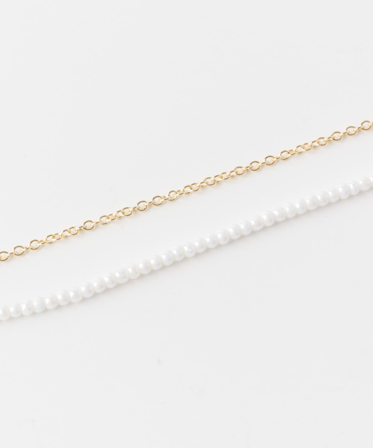 SMELLY「パールビーズ2セットネックレス」|ネックレス|