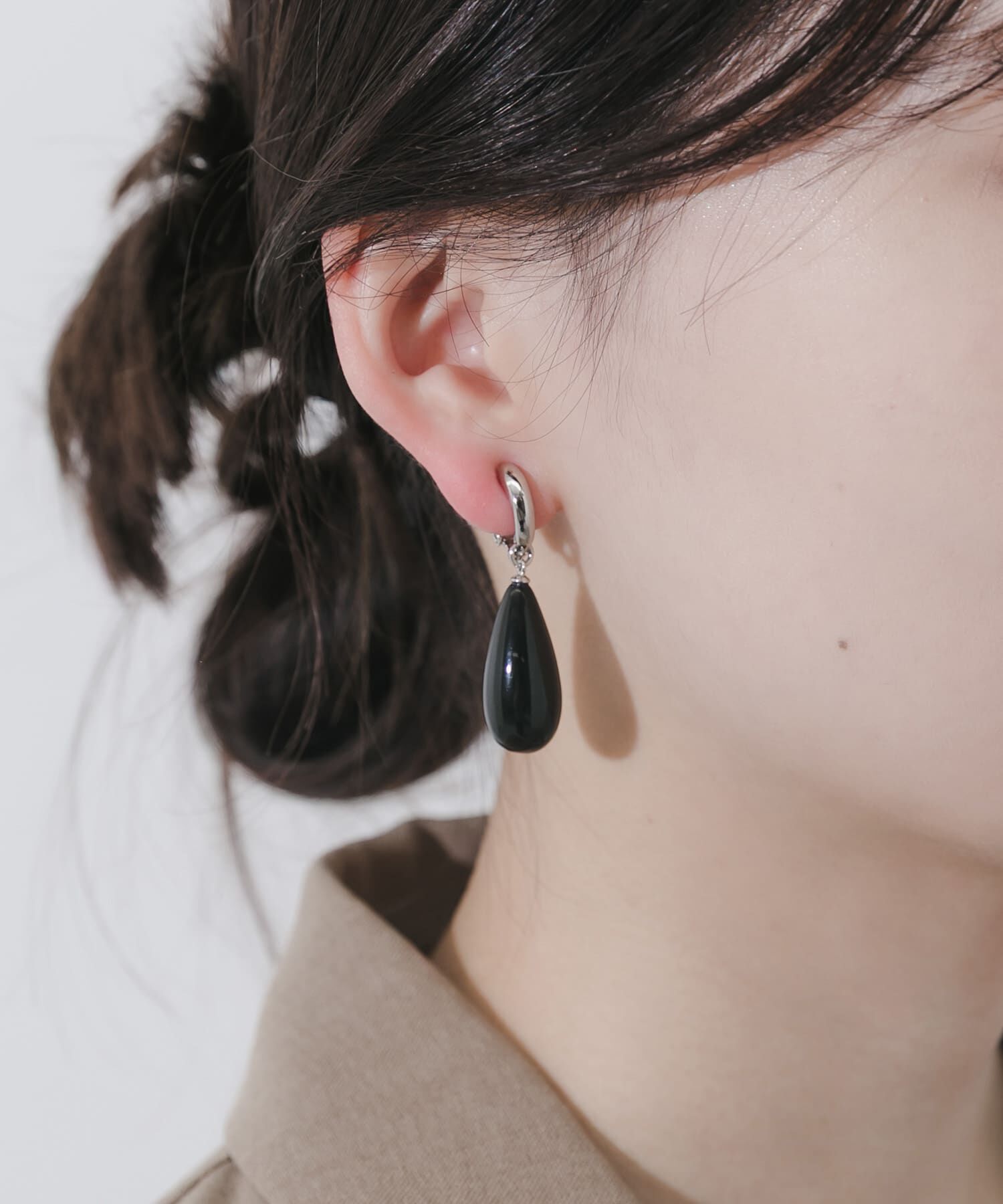 SMELLY「ティアドロップイヤリング」|イヤリング|