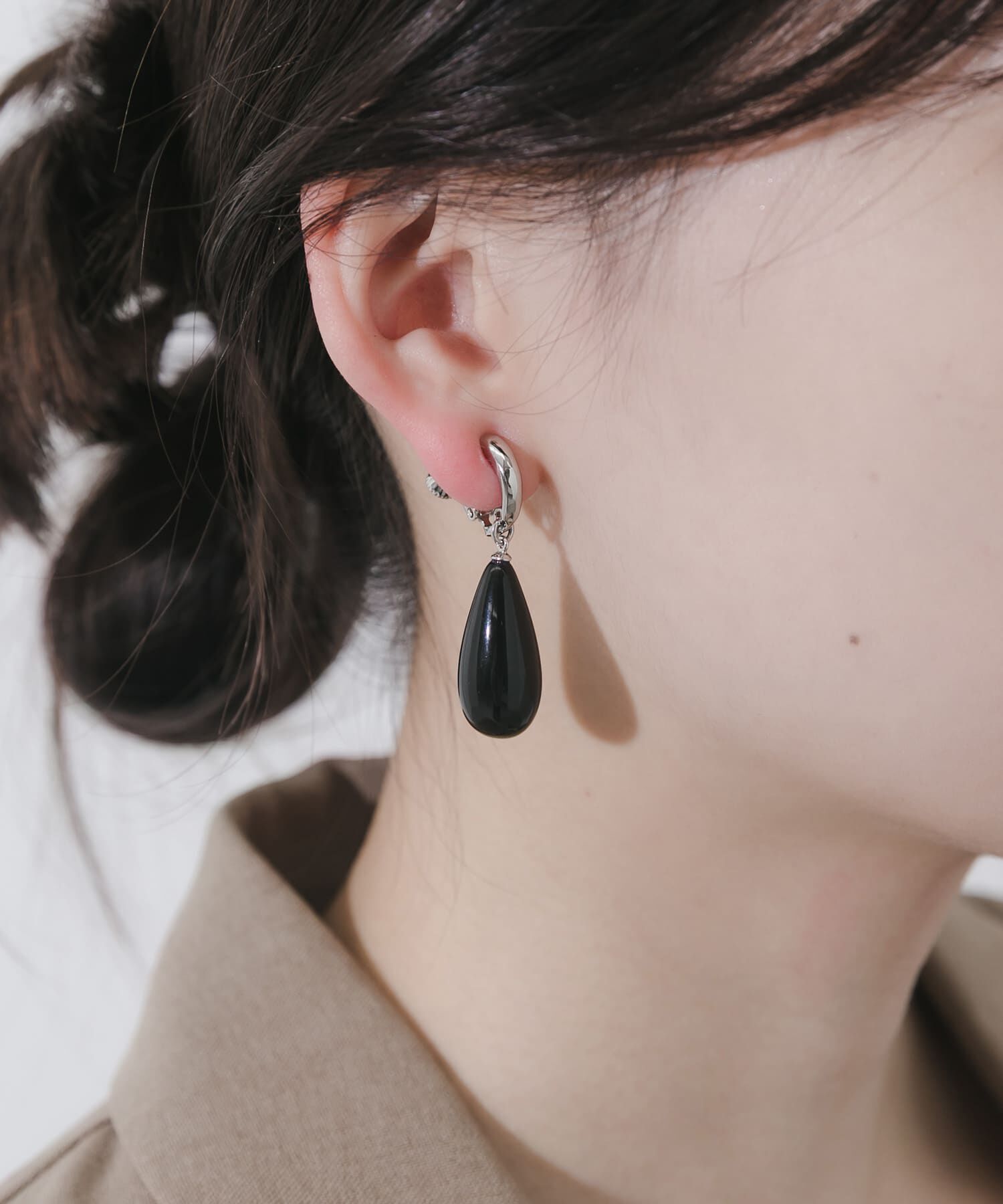 SMELLY「ティアドロップイヤリング」|イヤリング|