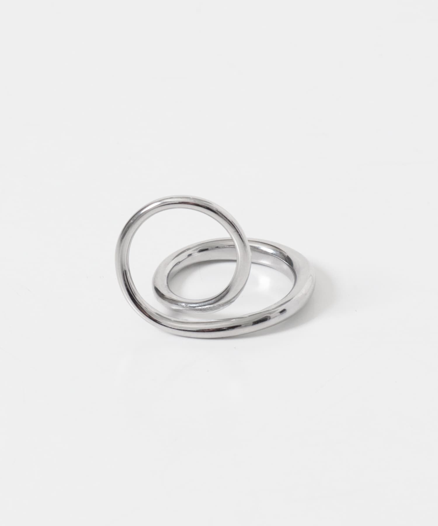 SMELLY「ステンレスラウンドカーブリング」|リング|