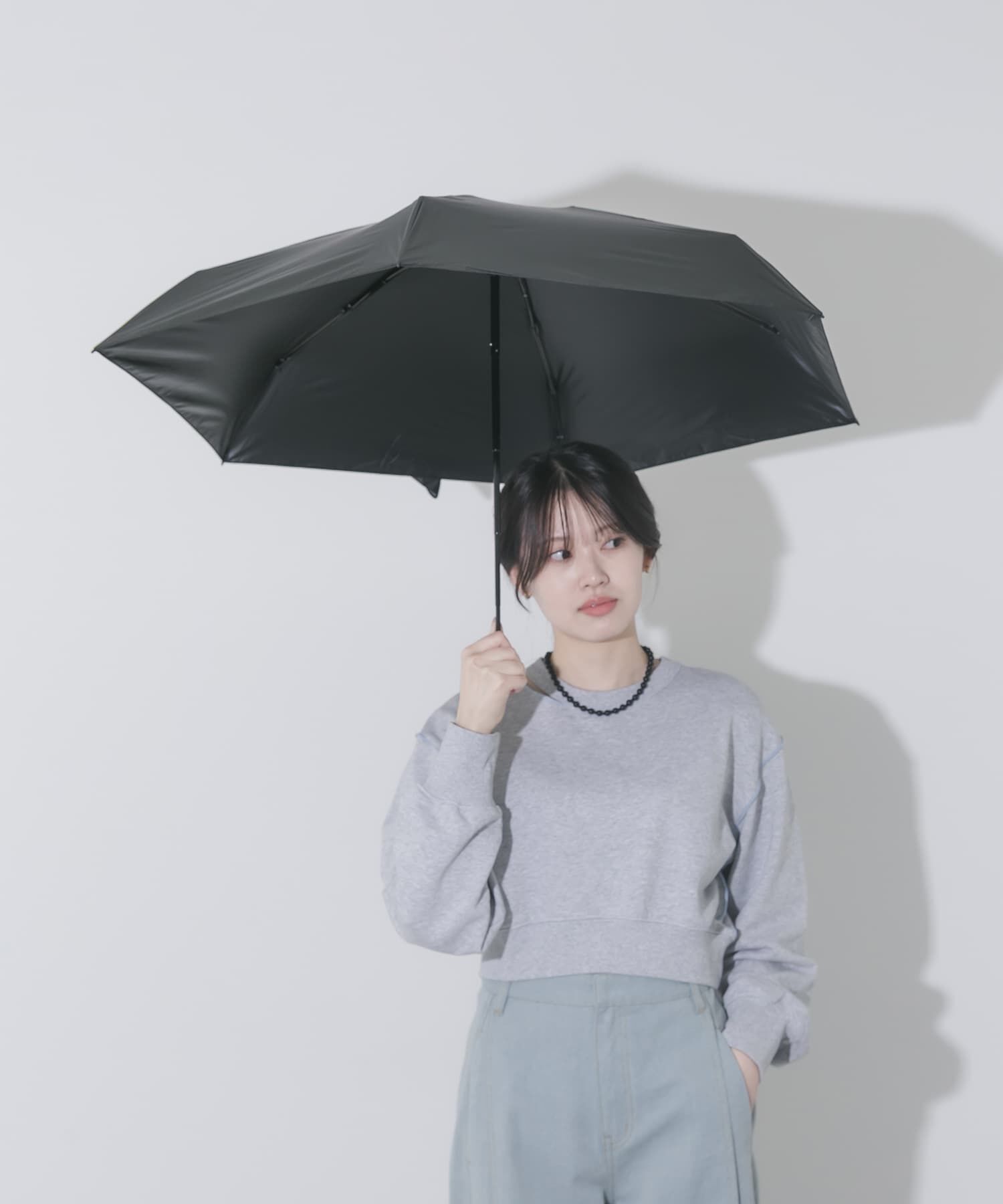 SMELLY「『晴雨兼用』because　ユニセックス オールウェザーミニマル」|傘|