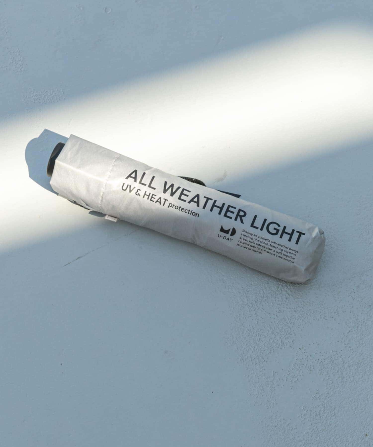 SMELLY「『晴雨兼用』because　ユニセックス オールウェザーライト」|傘|グレー