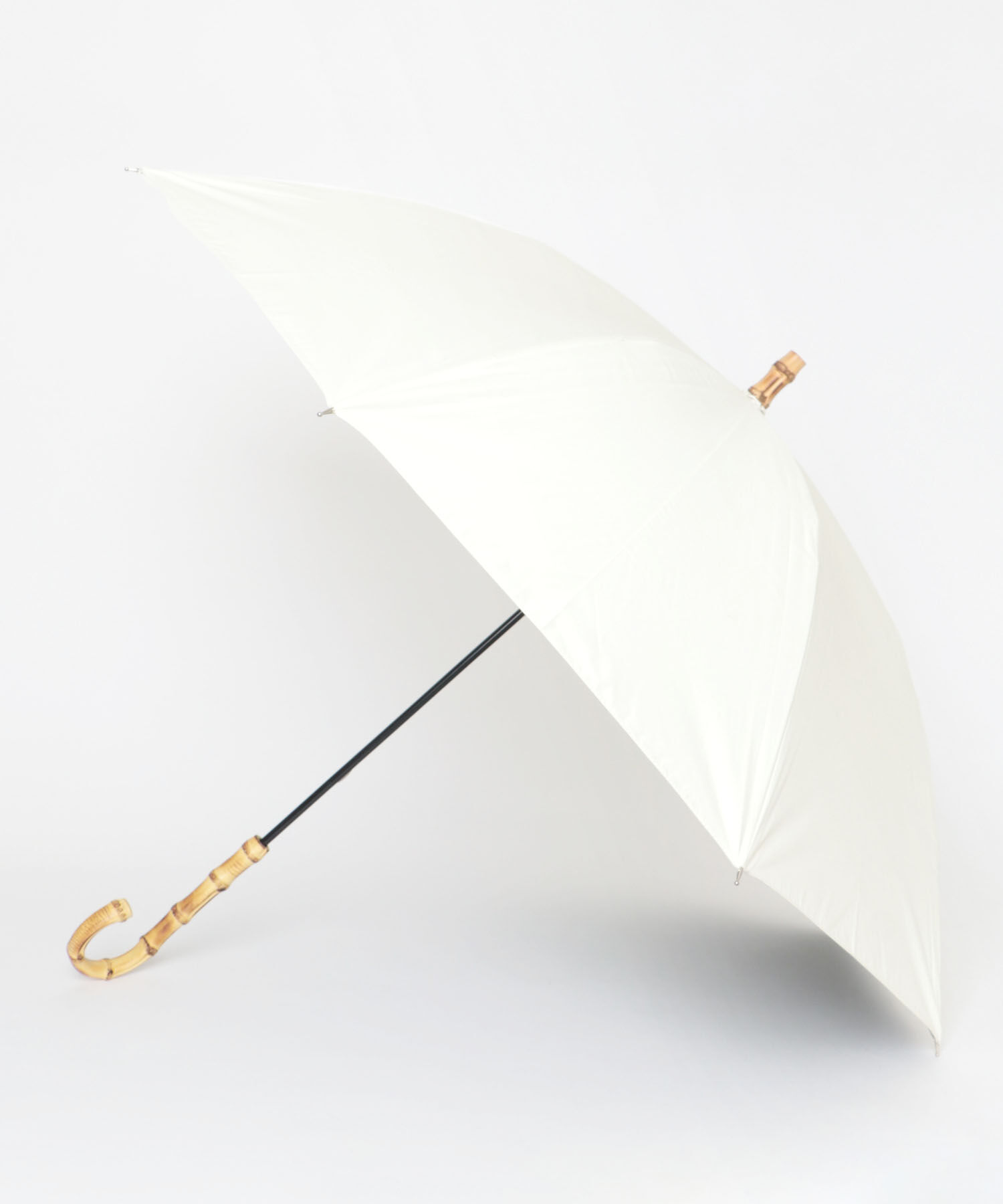 URBAN RESEARCH「晴雨兼用バンブーアンブレラ」|傘|ホワイト