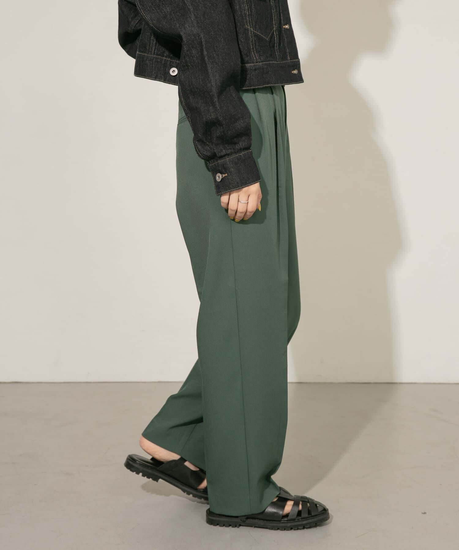  「センタープレスWIDEスラックス」|その他|