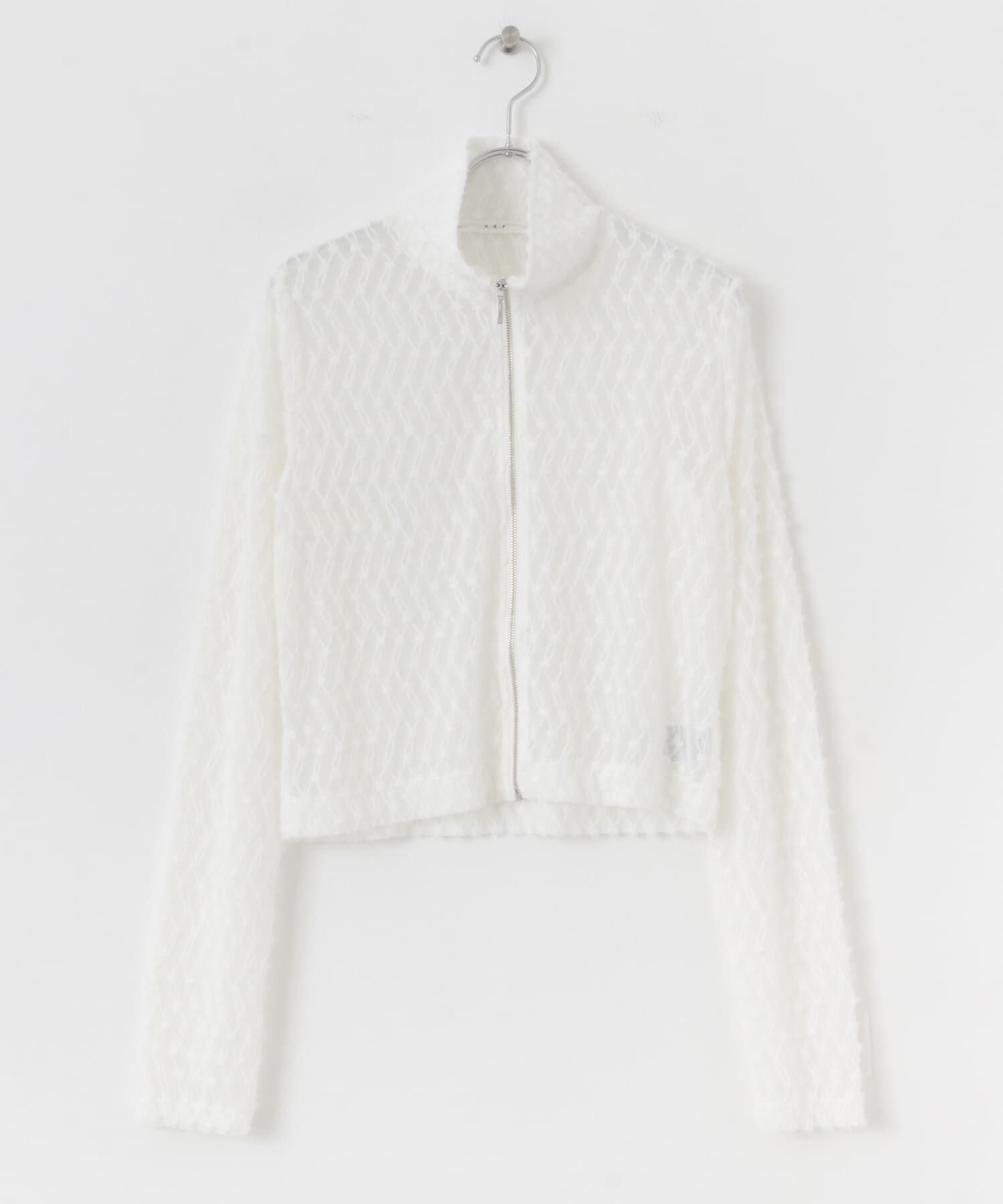  「フロントZIPフェザーロングTEE」|Tシャツ・カットソー|