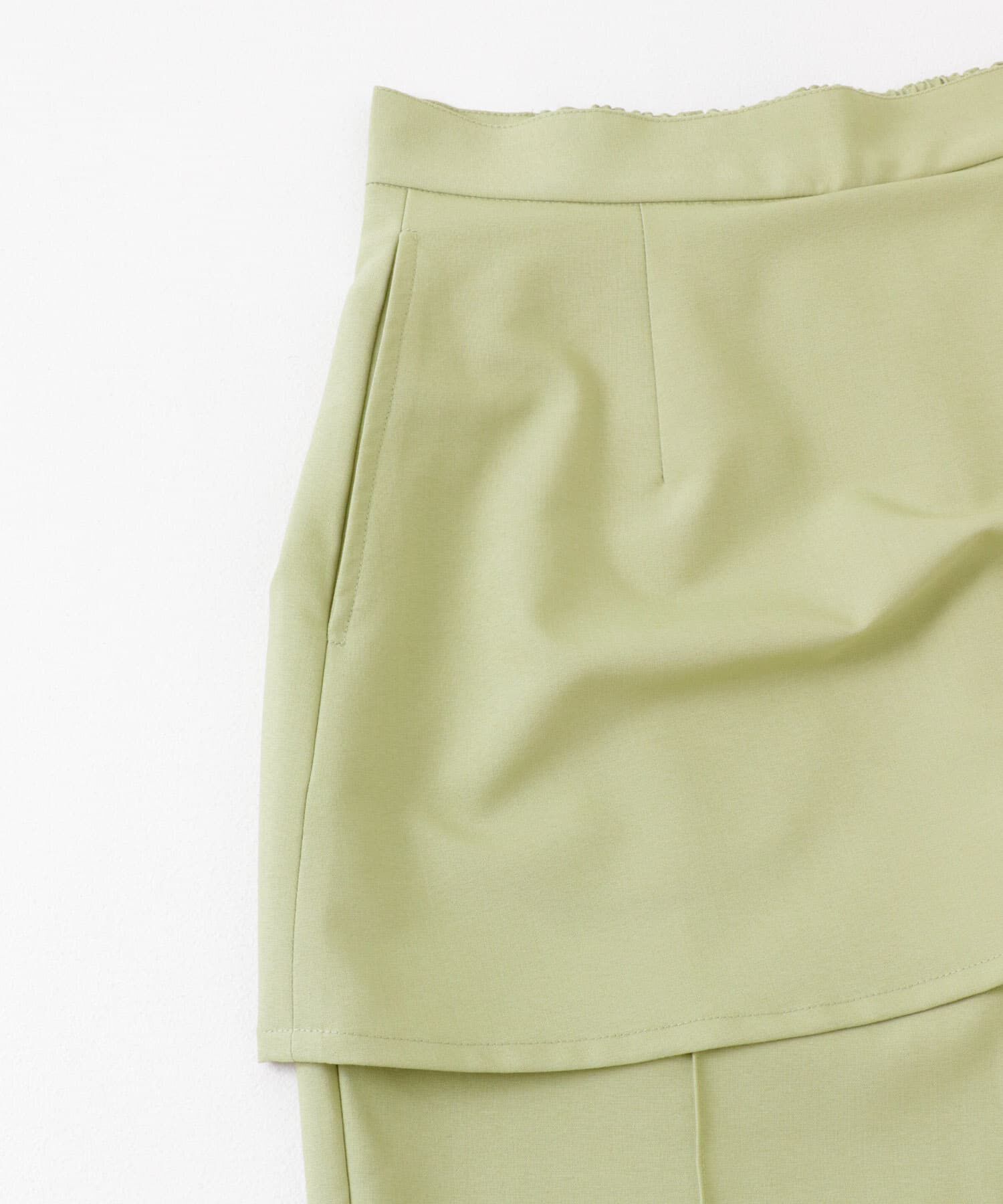  「『2サイズ展開』スカートレイヤードフレアパンツ」|その他|