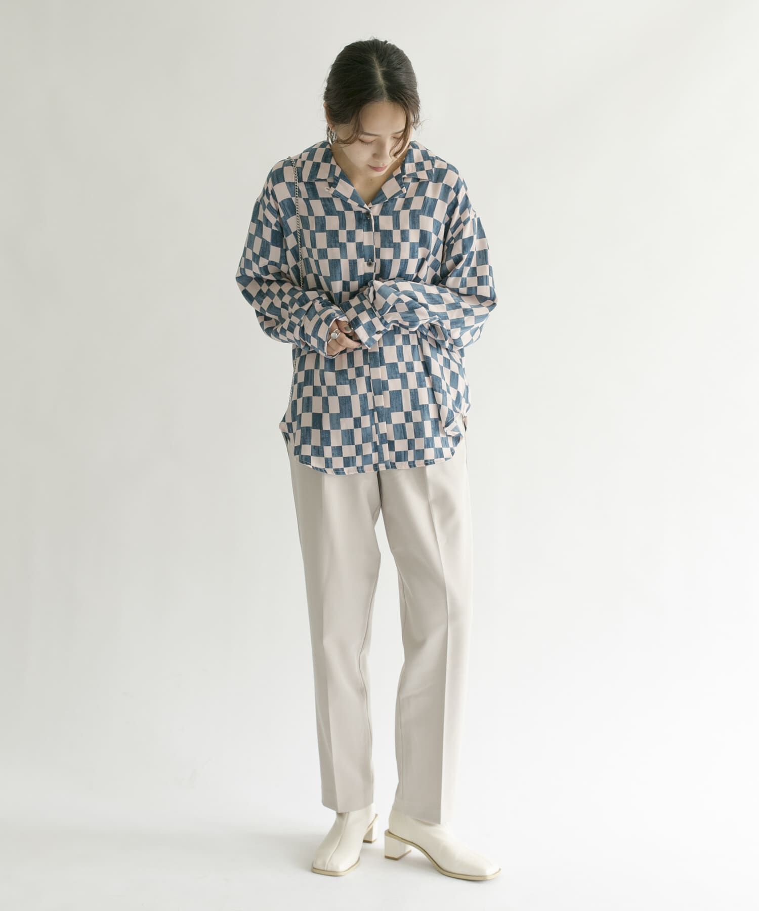  「illi　ワンタックスリムテーパードパンツ」|その他|