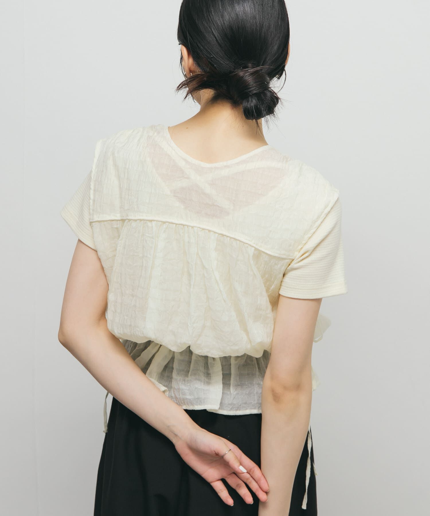  「2WAYノースリーブブラウス」|シャツ・ブラウス|