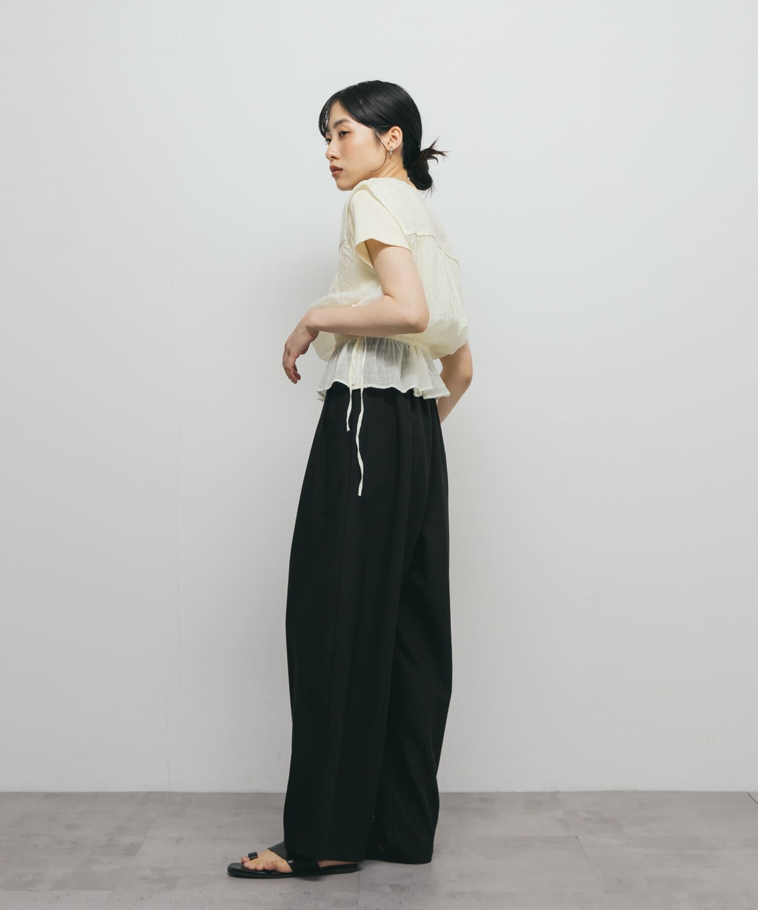  「2WAYノースリーブブラウス」|シャツ・ブラウス|