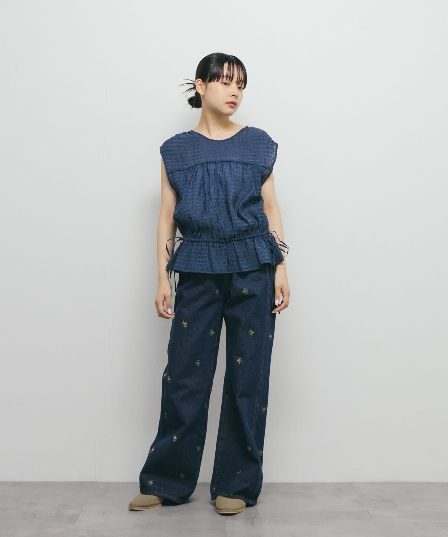  「2WAYノースリーブブラウス」|シャツ・ブラウス|