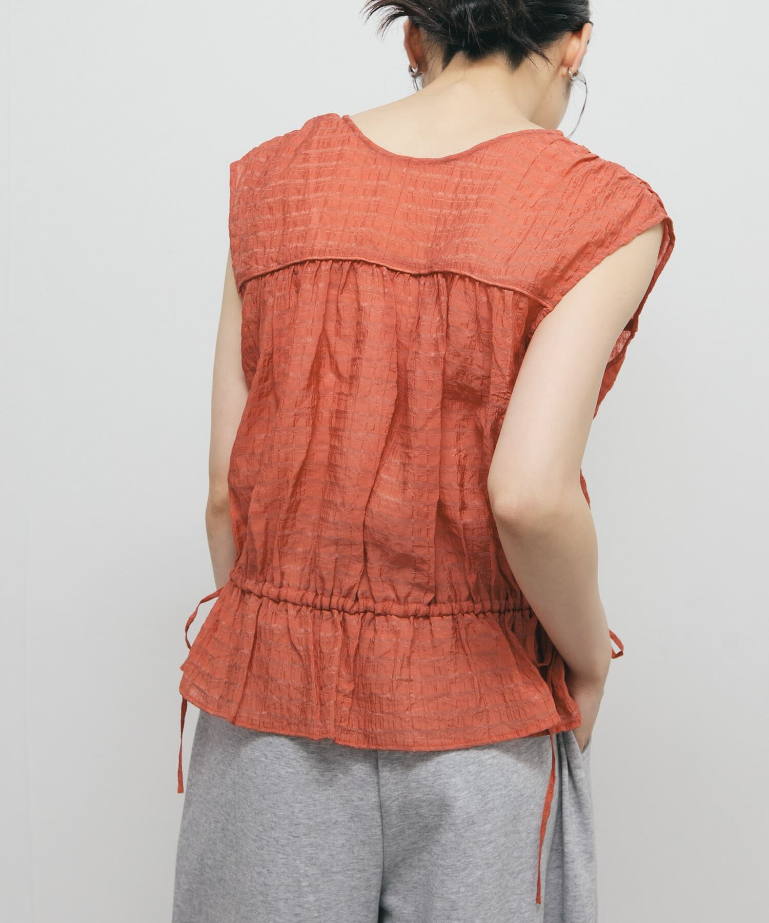  「2WAYノースリーブブラウス」|シャツ・ブラウス|