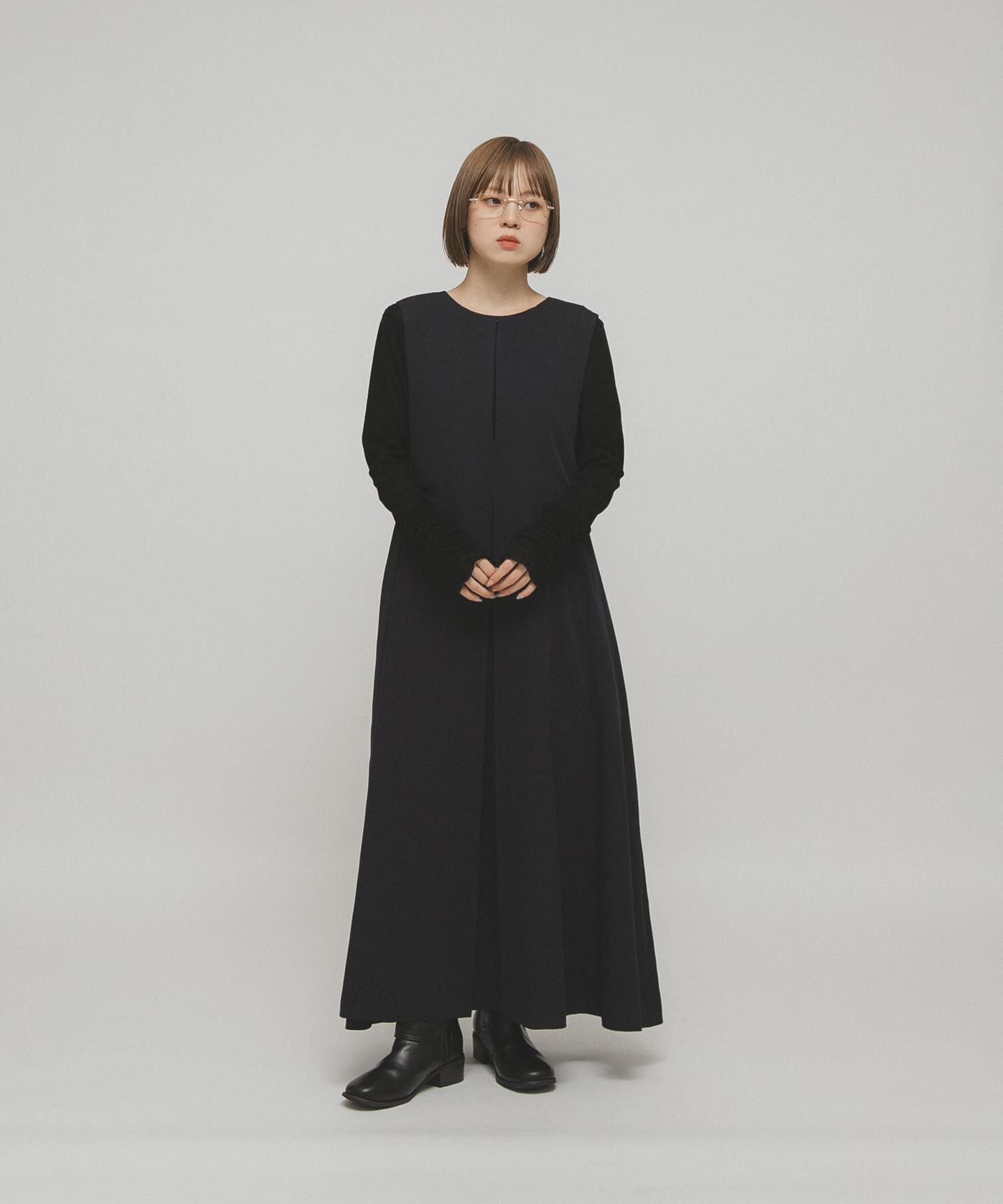  「シアーベロアシャーリングスリーブトップス」|Tシャツ・カットソー|