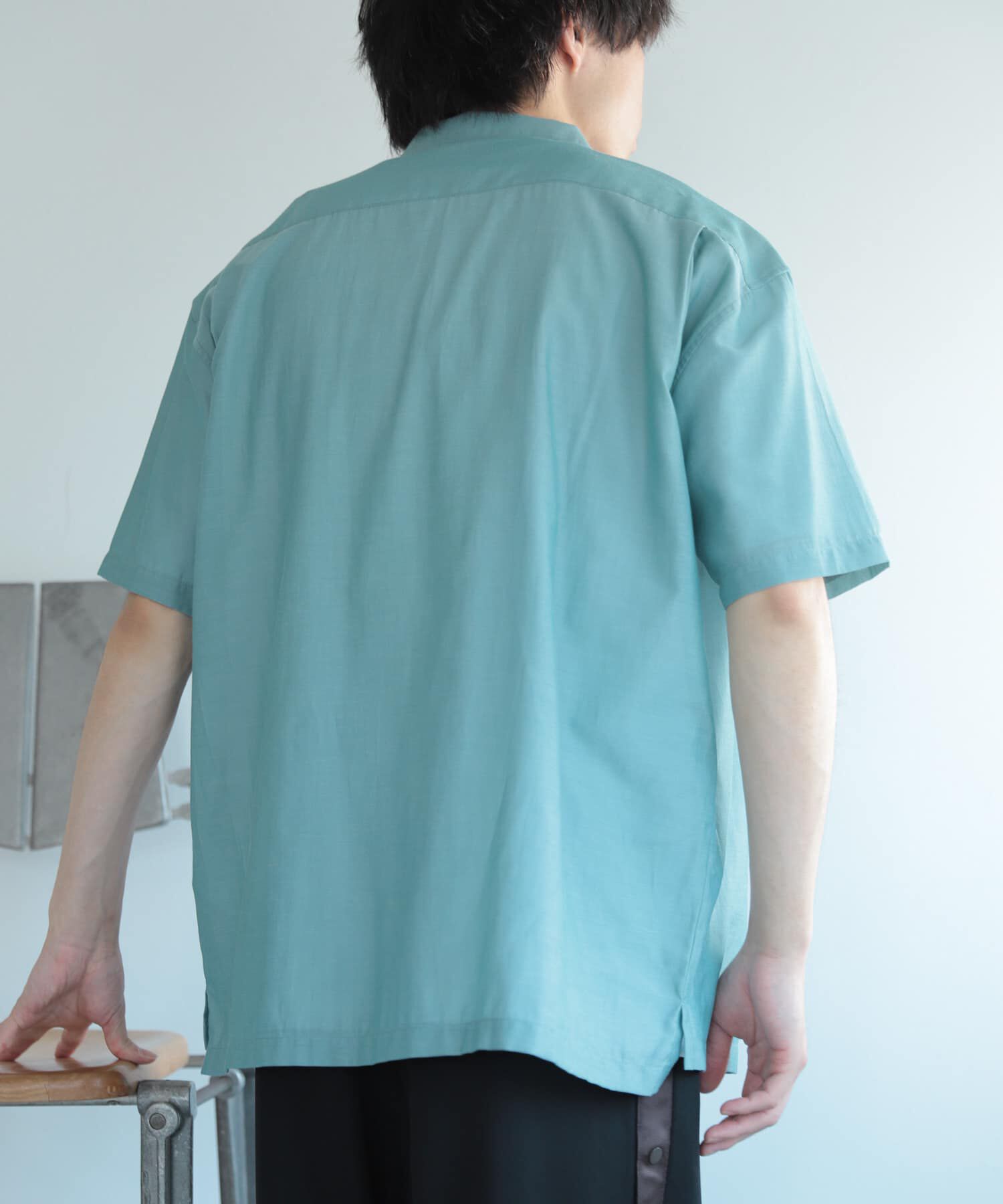 SENSE OF PLACE by URBAN RESEARCH「シアーシャンブレーオープンカラーシャツ」|シャツ・ブラウス|