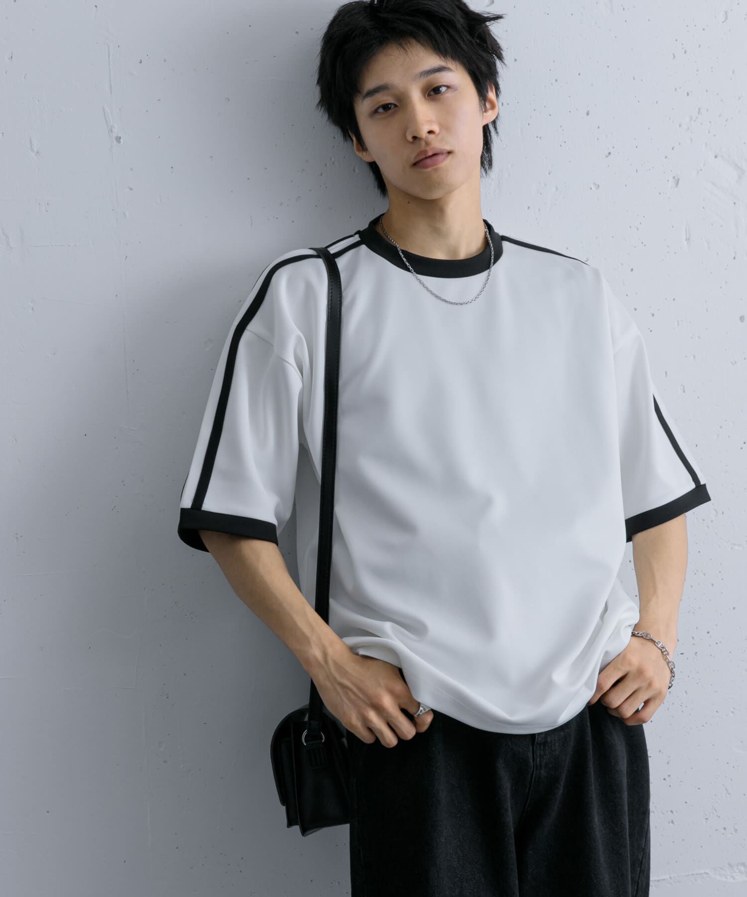 SENSE OF PLACE by URBAN RESEARCH「ポンチリンガーショートスリーブTシャツ」|Tシャツ・カットソー|