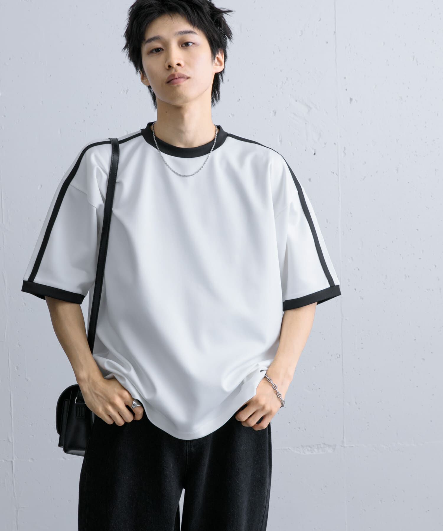 SENSE OF PLACE by URBAN RESEARCH「ポンチリンガーショートスリーブTシャツ」|Tシャツ・カットソー|