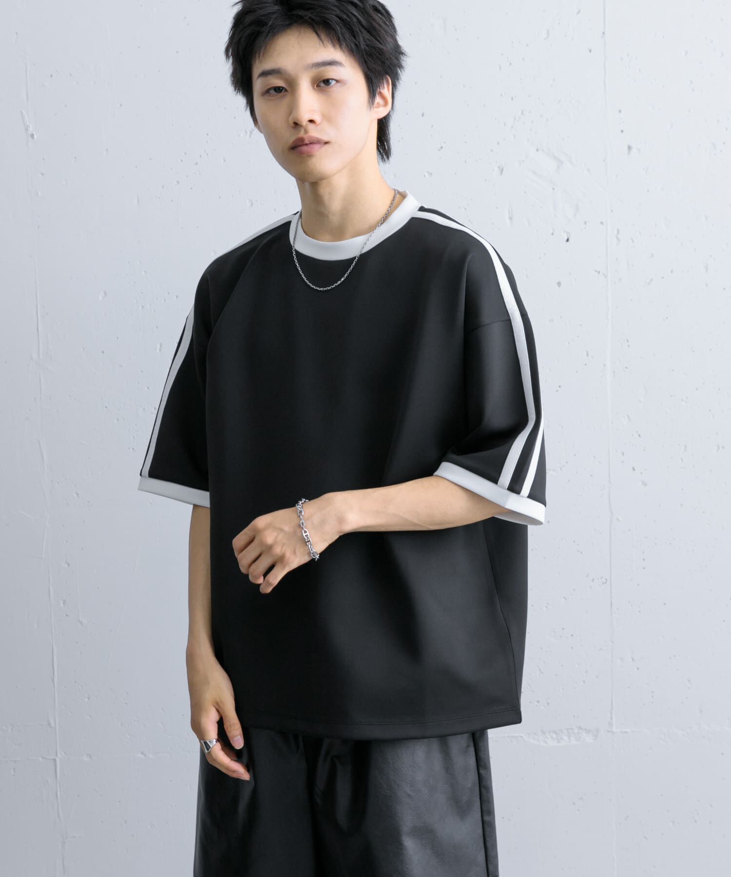 SENSE OF PLACE by URBAN RESEARCH「ポンチリンガーショートスリーブTシャツ」|Tシャツ・カットソー|