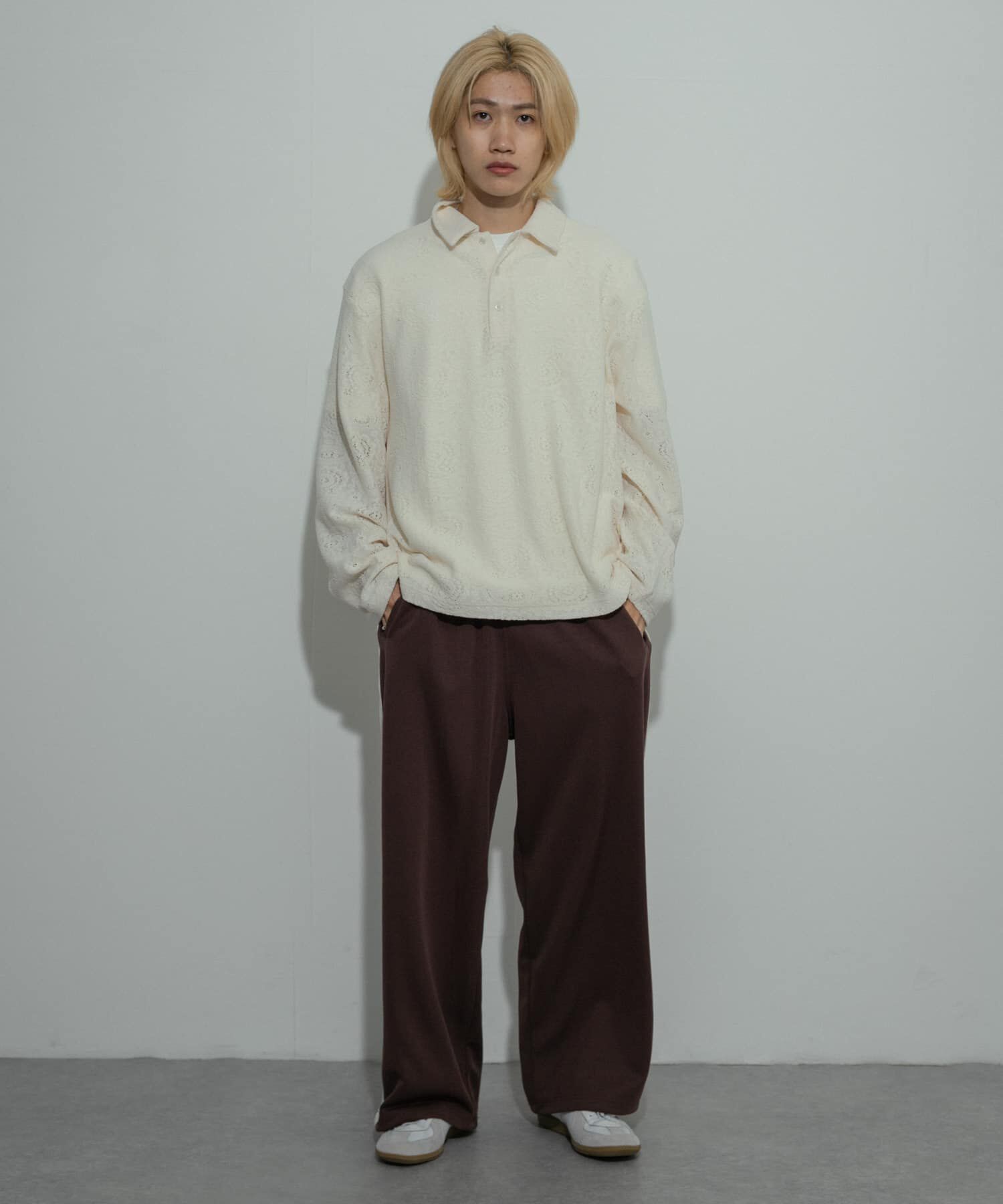 SENSE OF PLACE by URBAN RESEARCH「シアーペイズリーポロシャツ」|ポロシャツ|