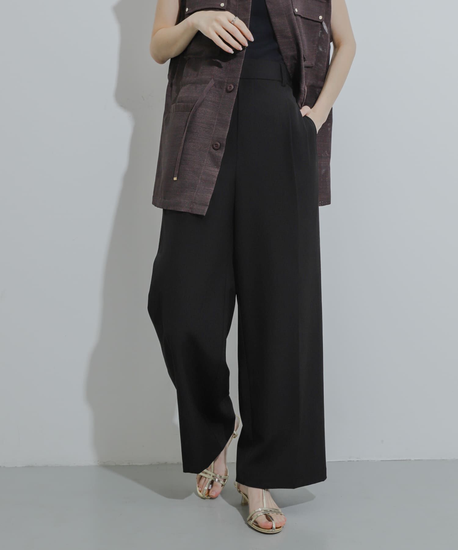 SENSE OF PLACE by URBAN RESEARCH「『一部WEB限定カラー』『TALLサイズ/WEB限定』ワイドイージーパンツ」|その他|