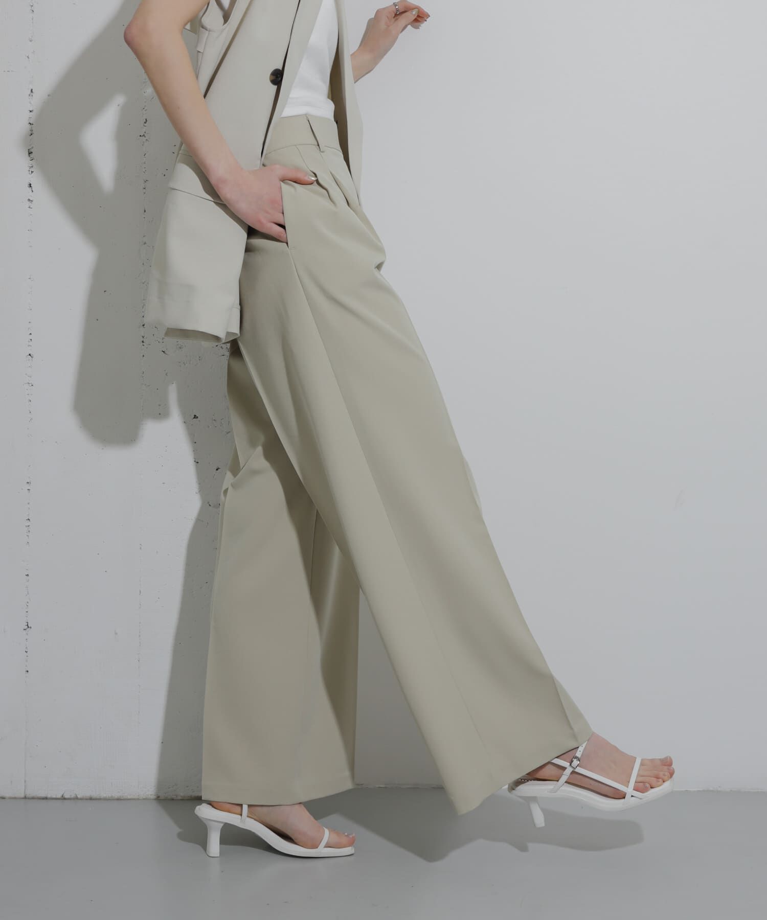 SENSE OF PLACE by URBAN RESEARCH「『一部WEB限定カラー』『TALLサイズ/WEB限定』ワイドイージーパンツ」|その他|