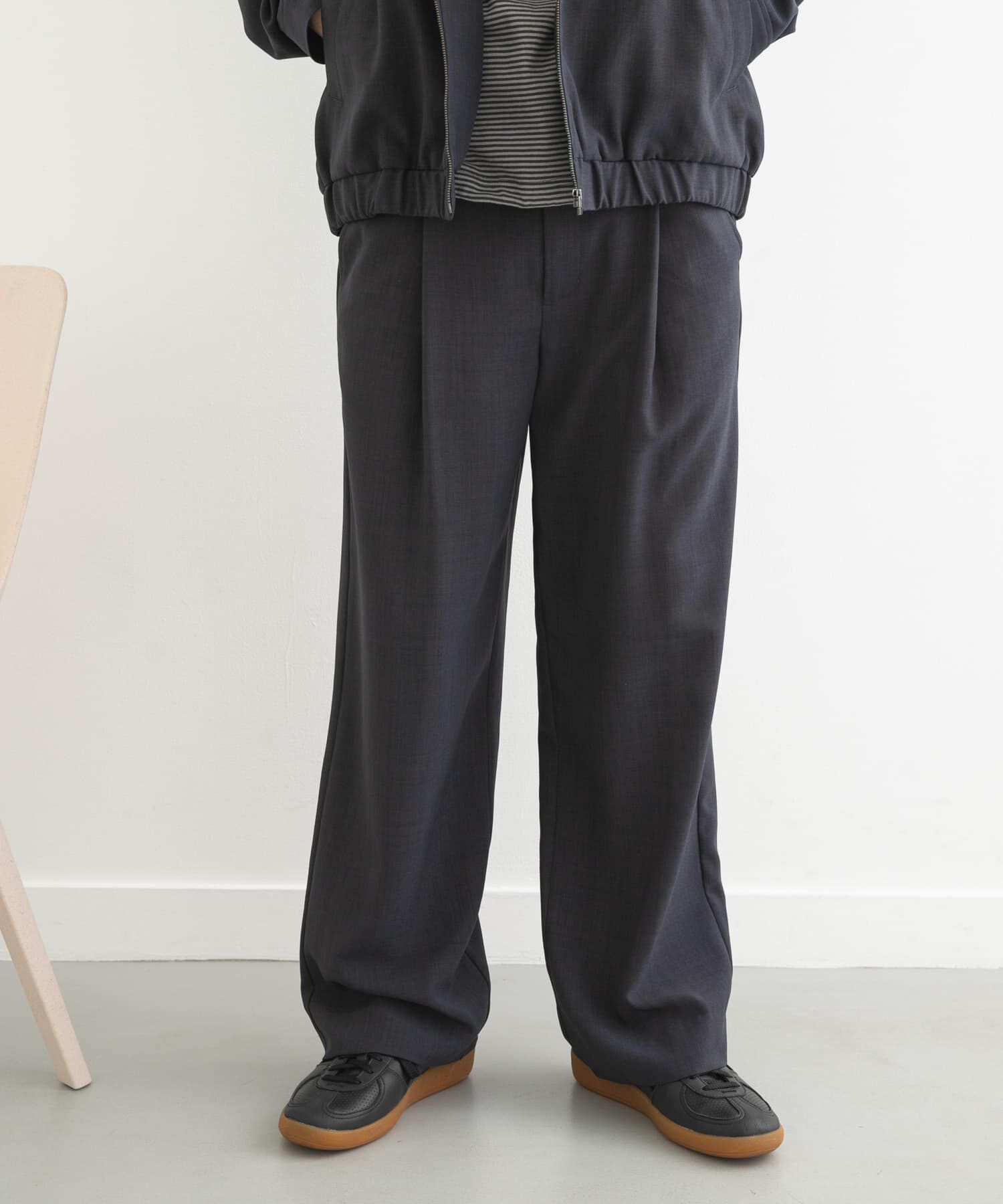 SENSE OF PLACE by URBAN RESEARCH「『UR TECH DRYLUXE』 リネンライクワイドパンツ」|その他|