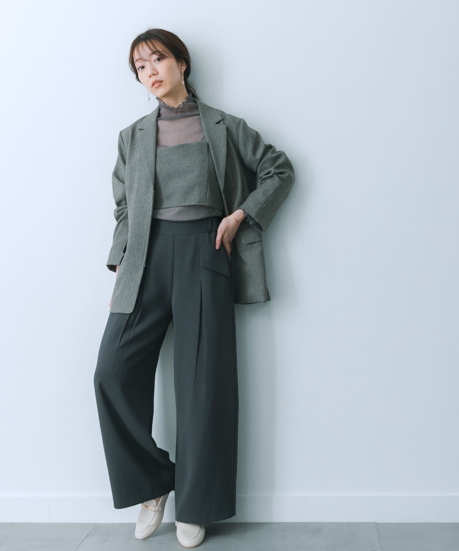 SENSE OF PLACE by URBAN RESEARCH「フラップポケットワイドパンツ」|その他|