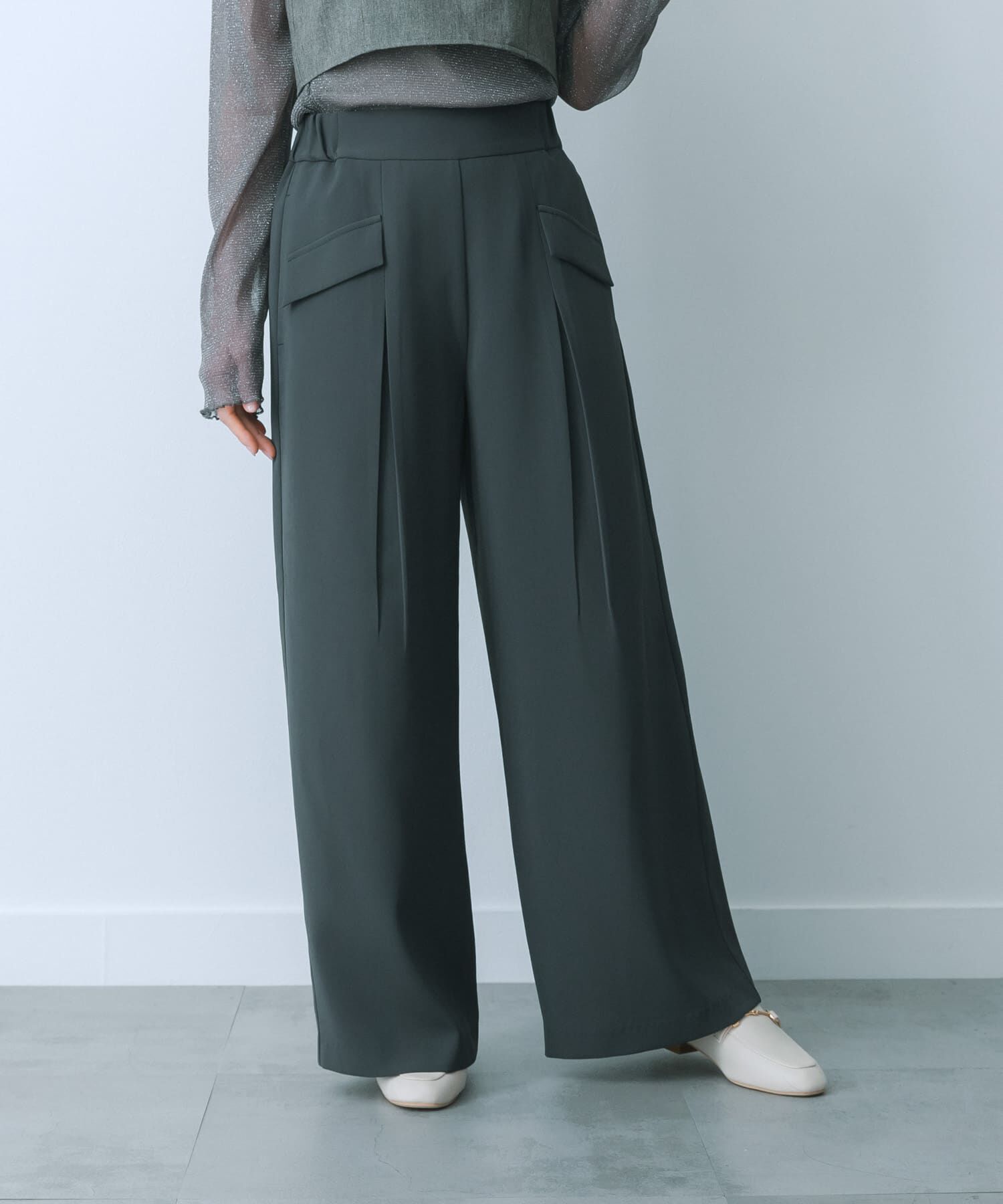 SENSE OF PLACE by URBAN RESEARCH「フラップポケットワイドパンツ」|その他|