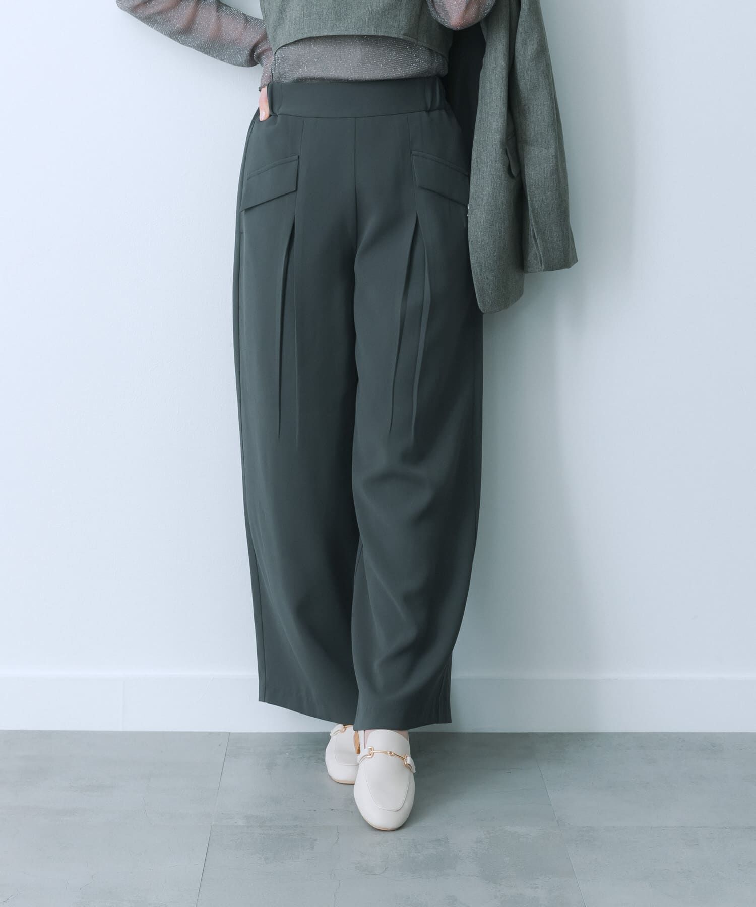 SENSE OF PLACE by URBAN RESEARCH「フラップポケットワイドパンツ」|その他|