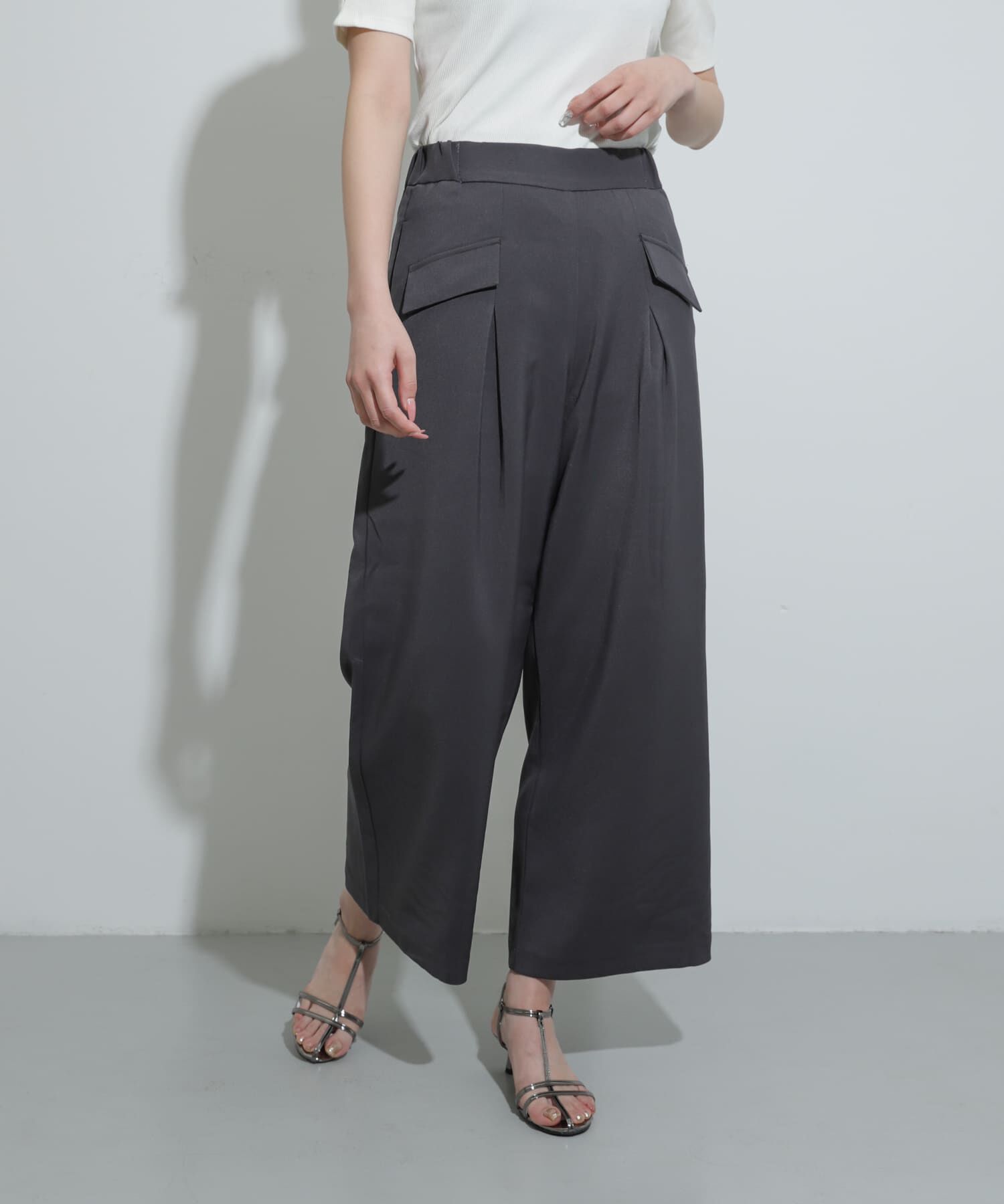 SENSE OF PLACE by URBAN RESEARCH「フラップポケットワイドパンツ」|その他|