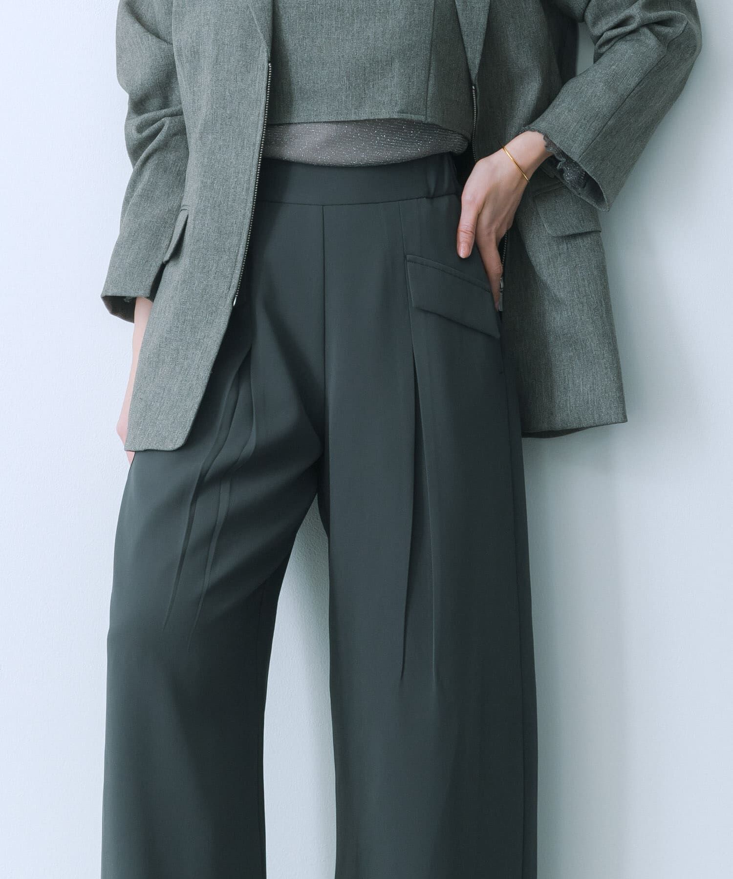 SENSE OF PLACE by URBAN RESEARCH「フラップポケットワイドパンツ」|その他|