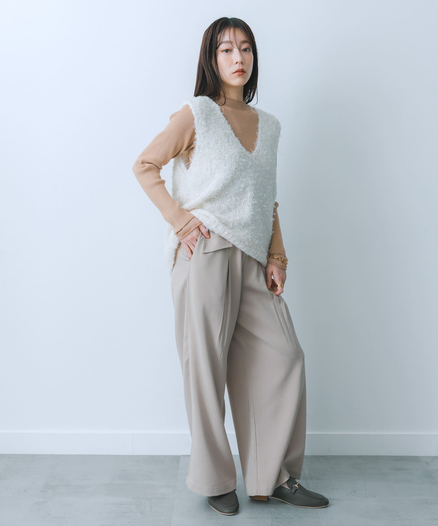 SENSE OF PLACE by URBAN RESEARCH「フラップポケットワイドパンツ」|その他|